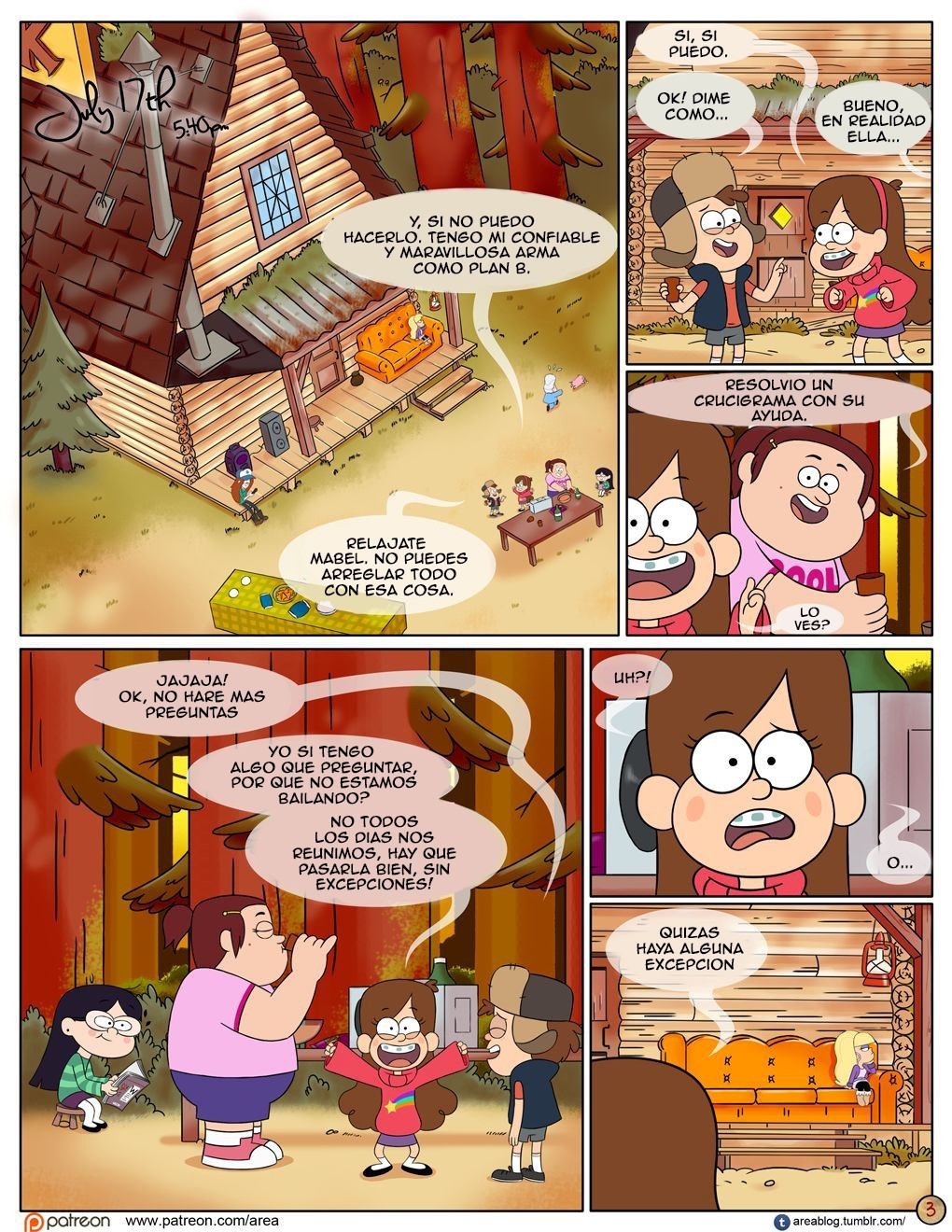 Next Summer – Gravity Falls Comic porno