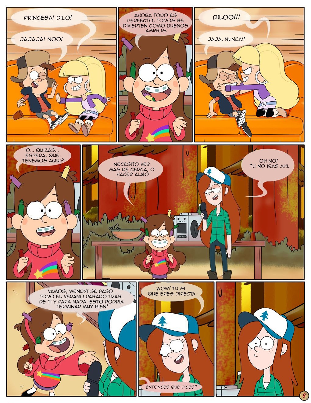 Next Summer – Gravity Falls Comic porno