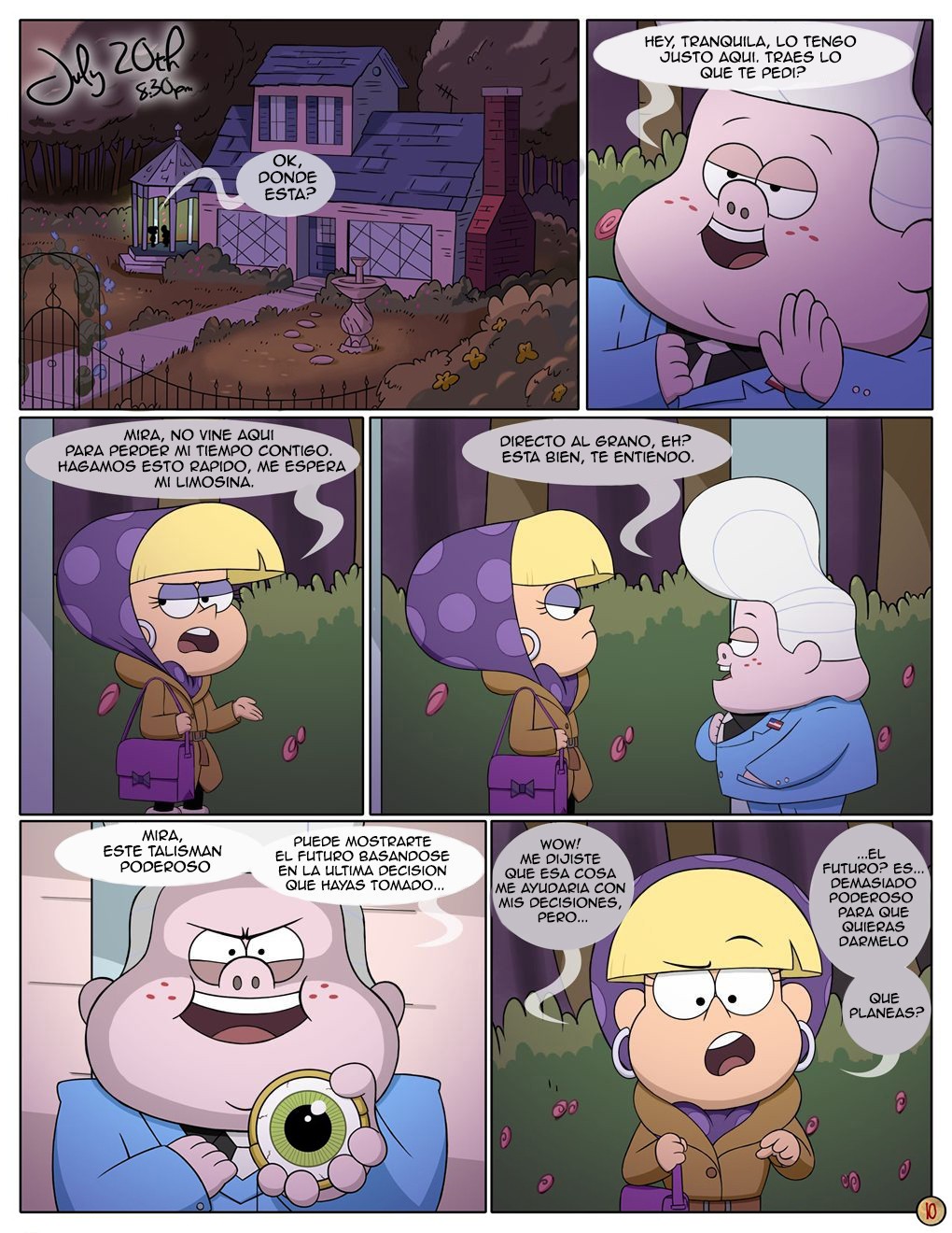 Next Summer – Gravity Falls Comic porno