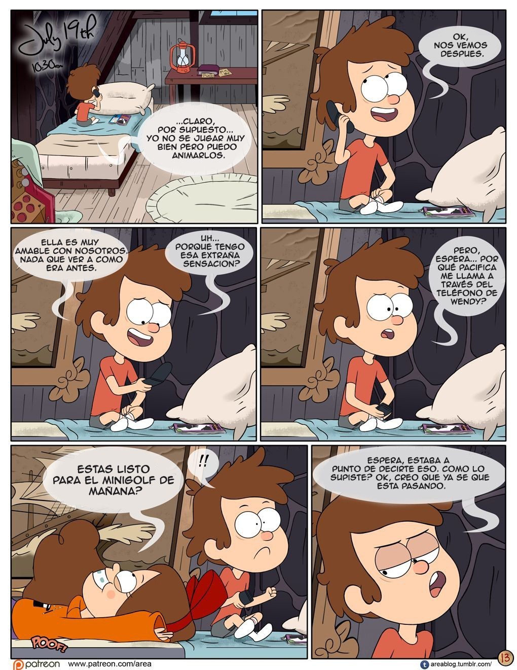 Next Summer – Gravity Falls Comic porno
