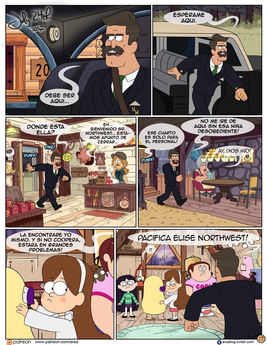 Next Summer – Gravity Falls Comic porno
