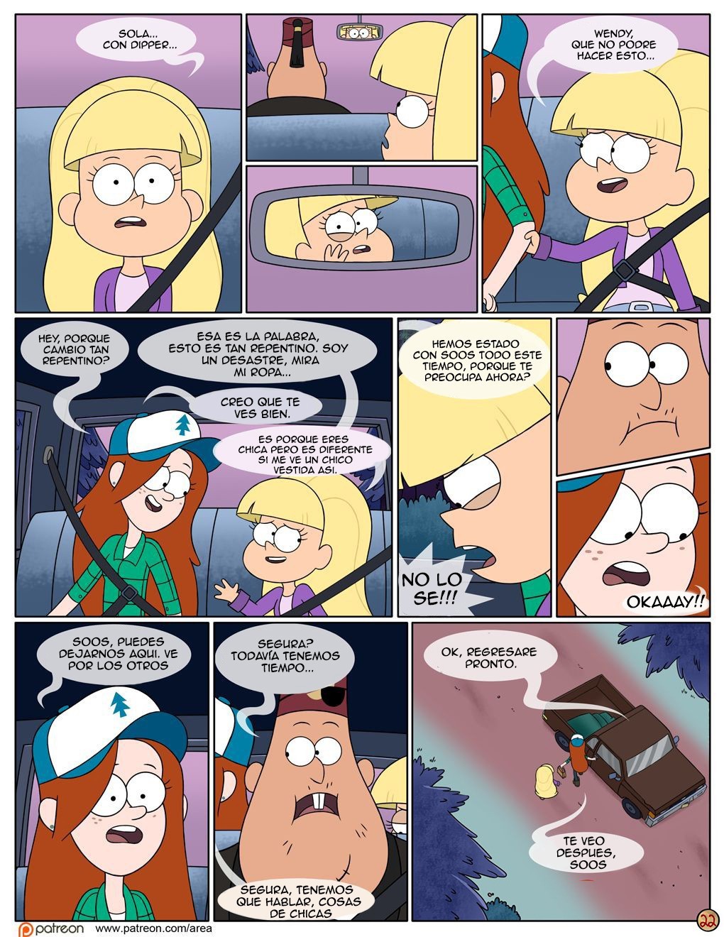 Next Summer – Gravity Falls Comic porno