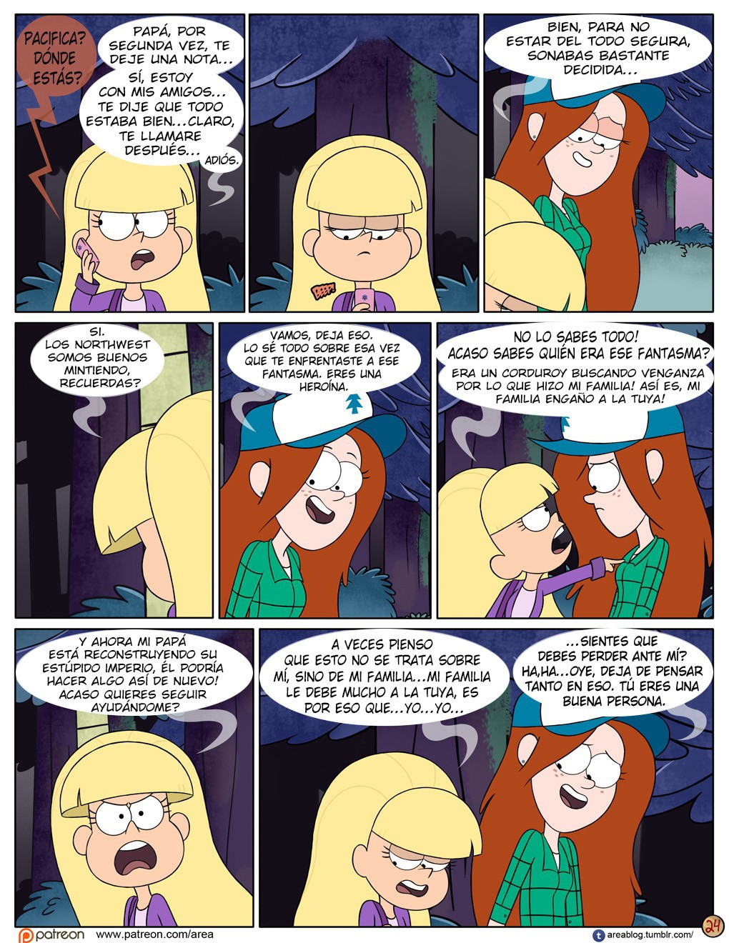 Next Summer – Gravity Falls Comic porno