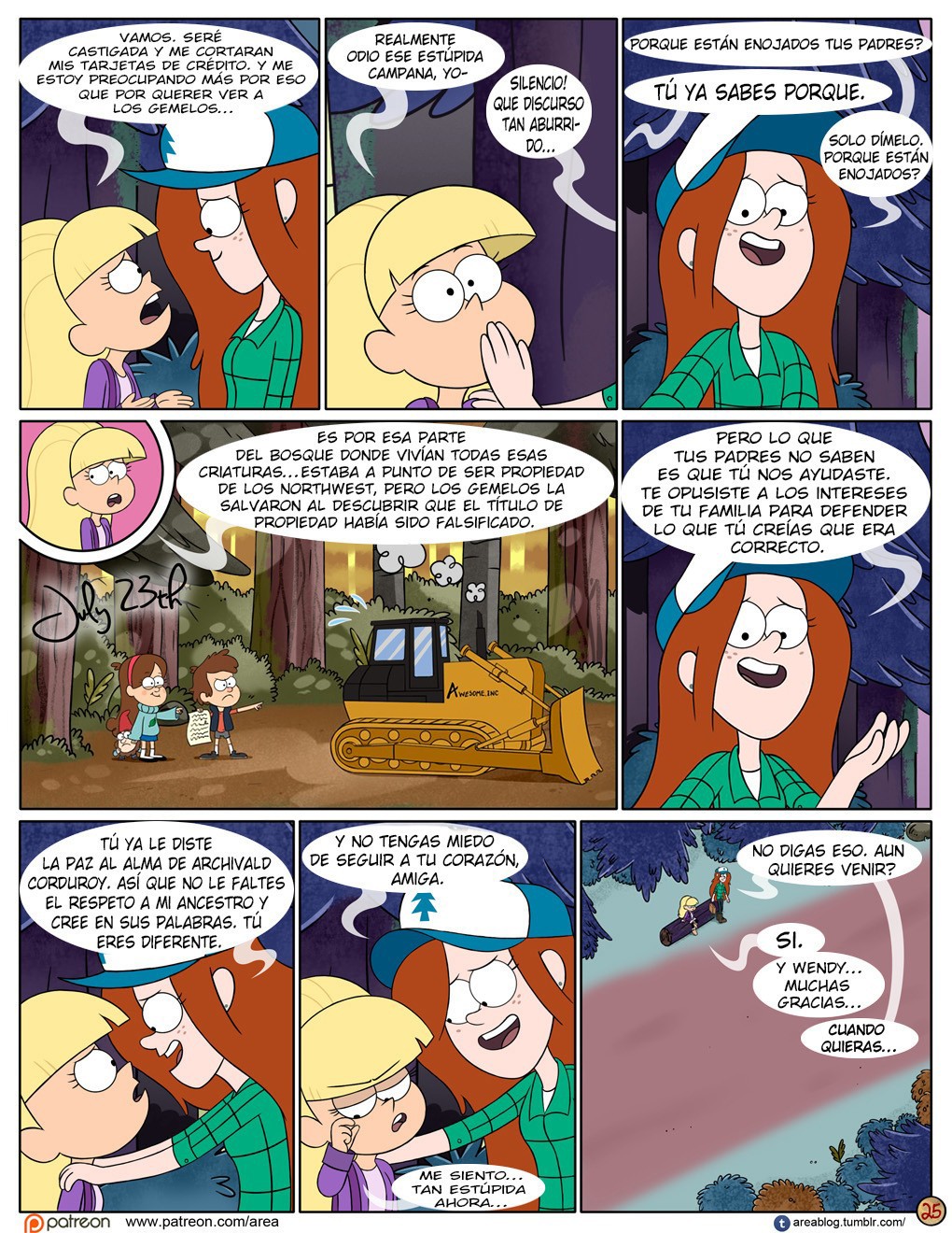 Next Summer – Gravity Falls Comic porno