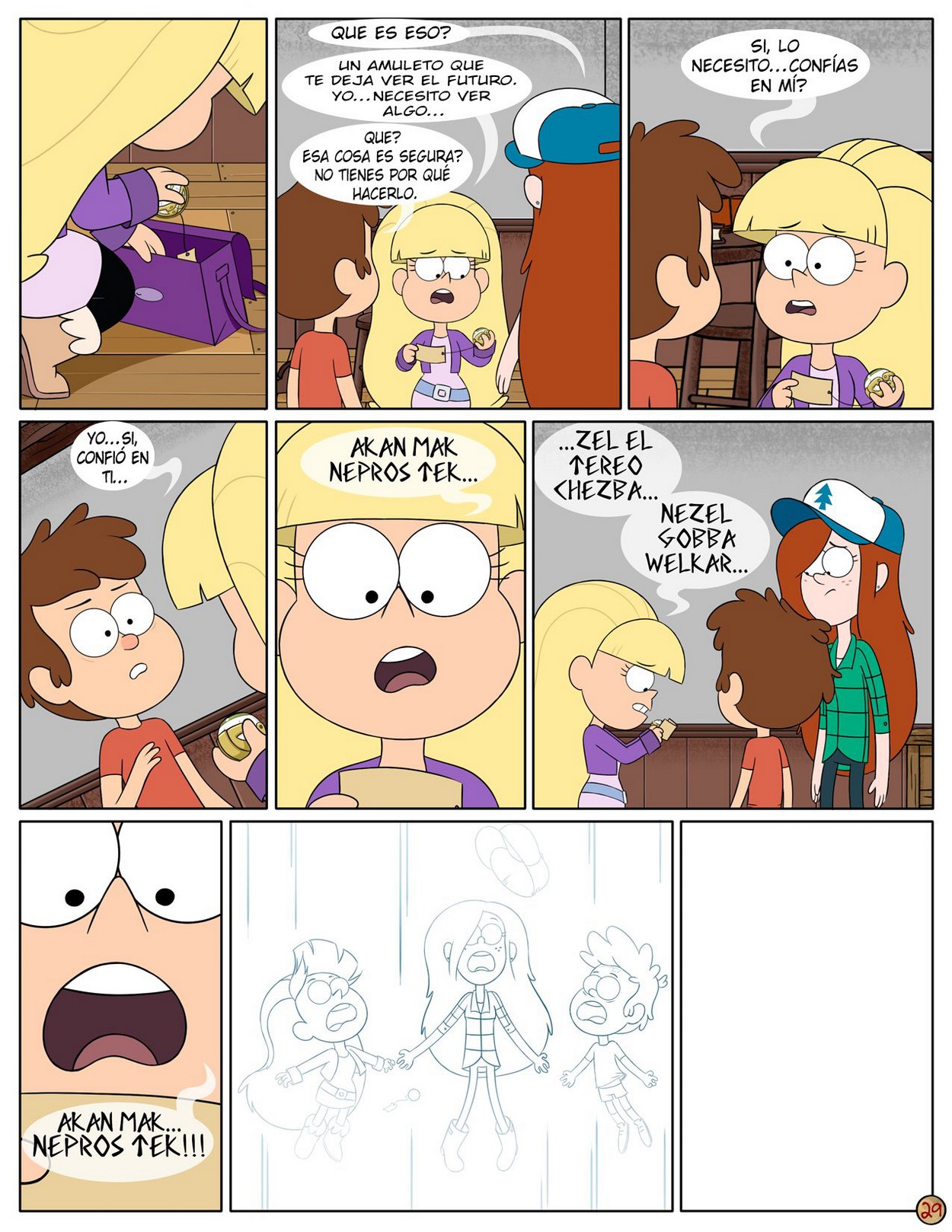 Next Summer – Gravity Falls Comic porno