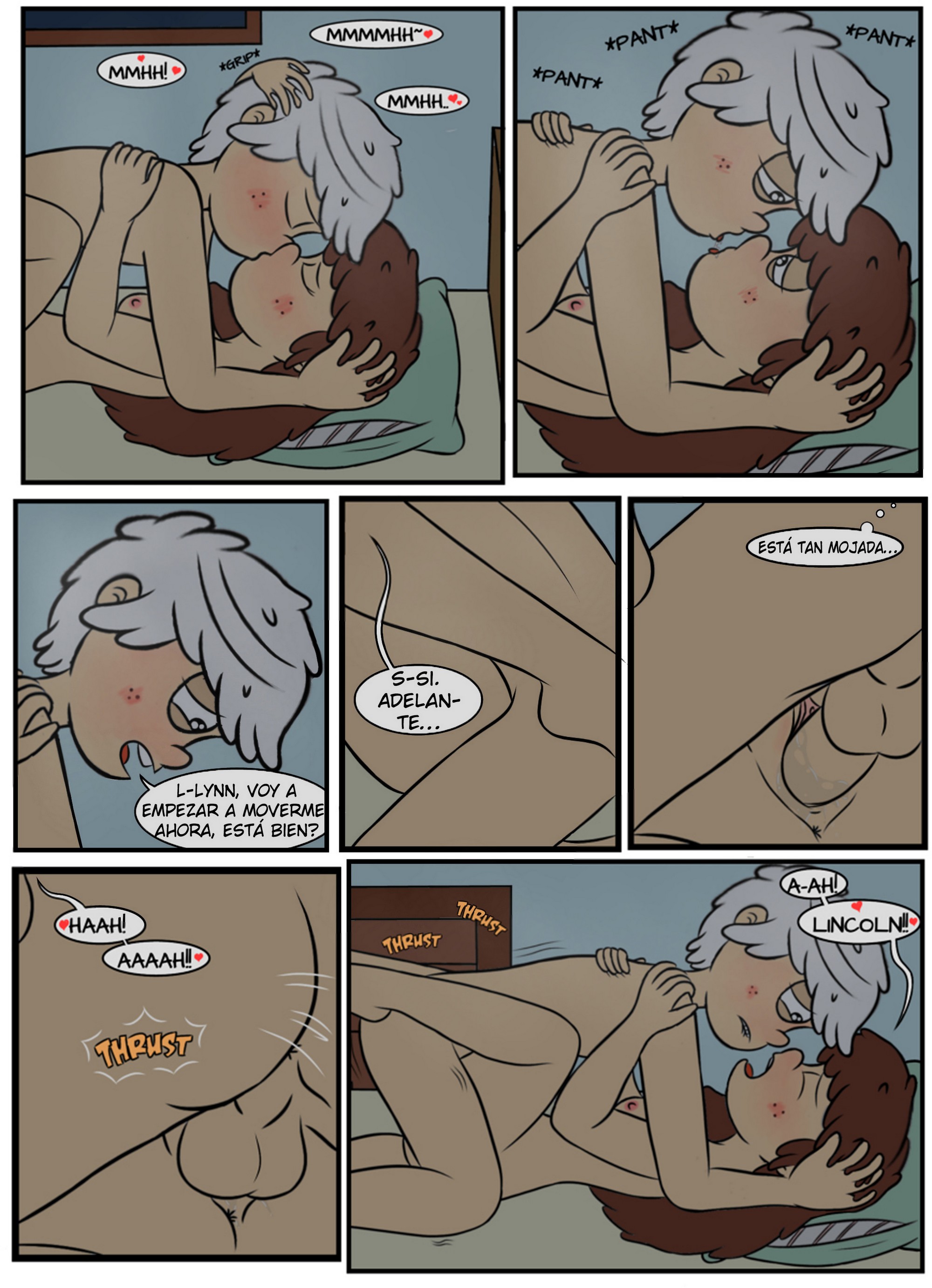 Night of Passion Comic porno