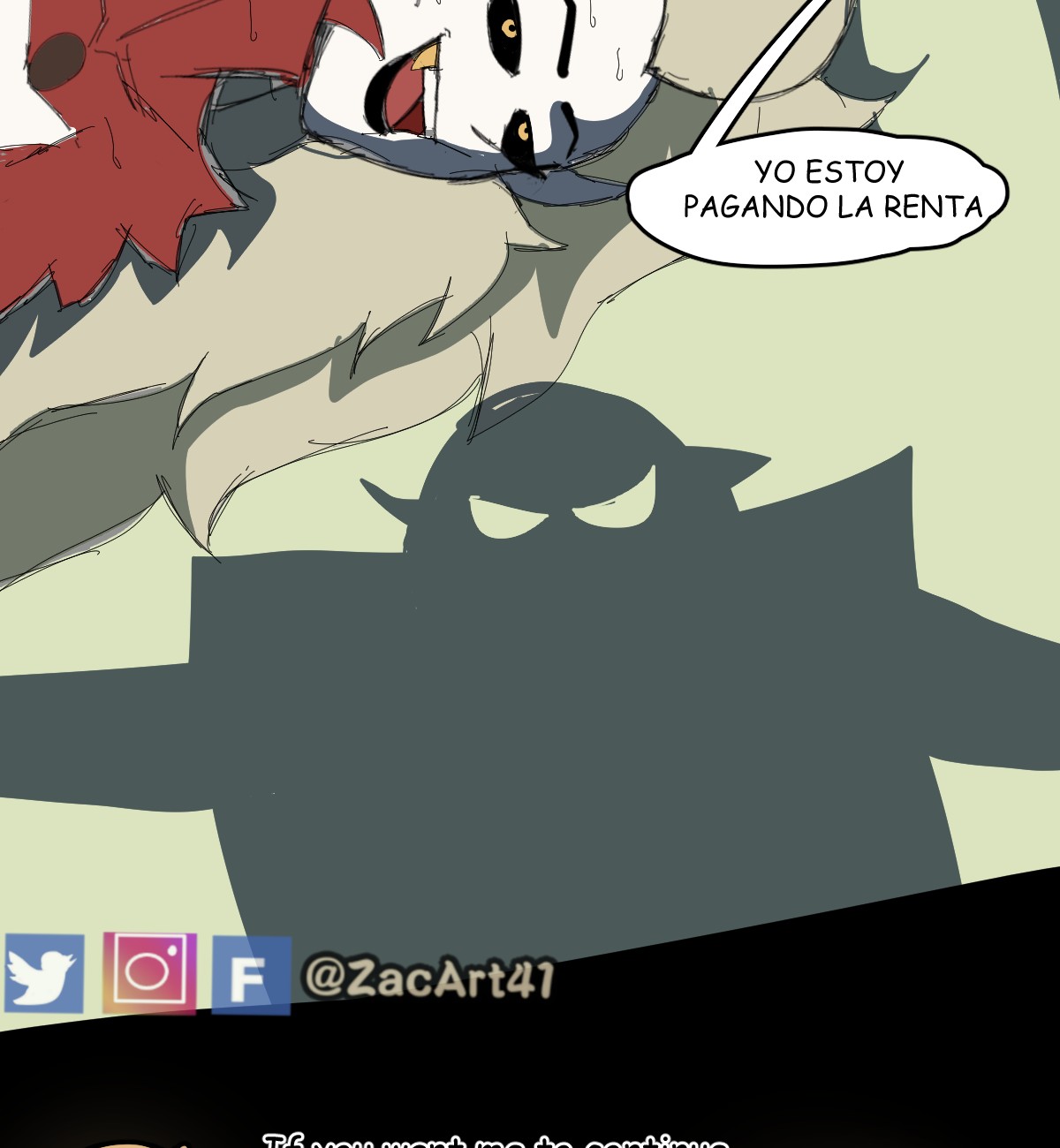 Paying The Rent Comic porno