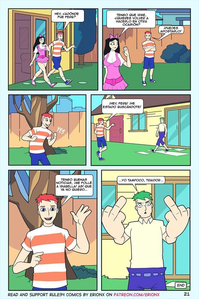 Pervy Fellas Comic porno