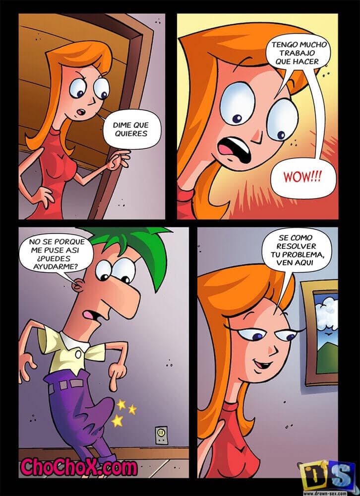 Phineas y Ferb XXX Comic porno