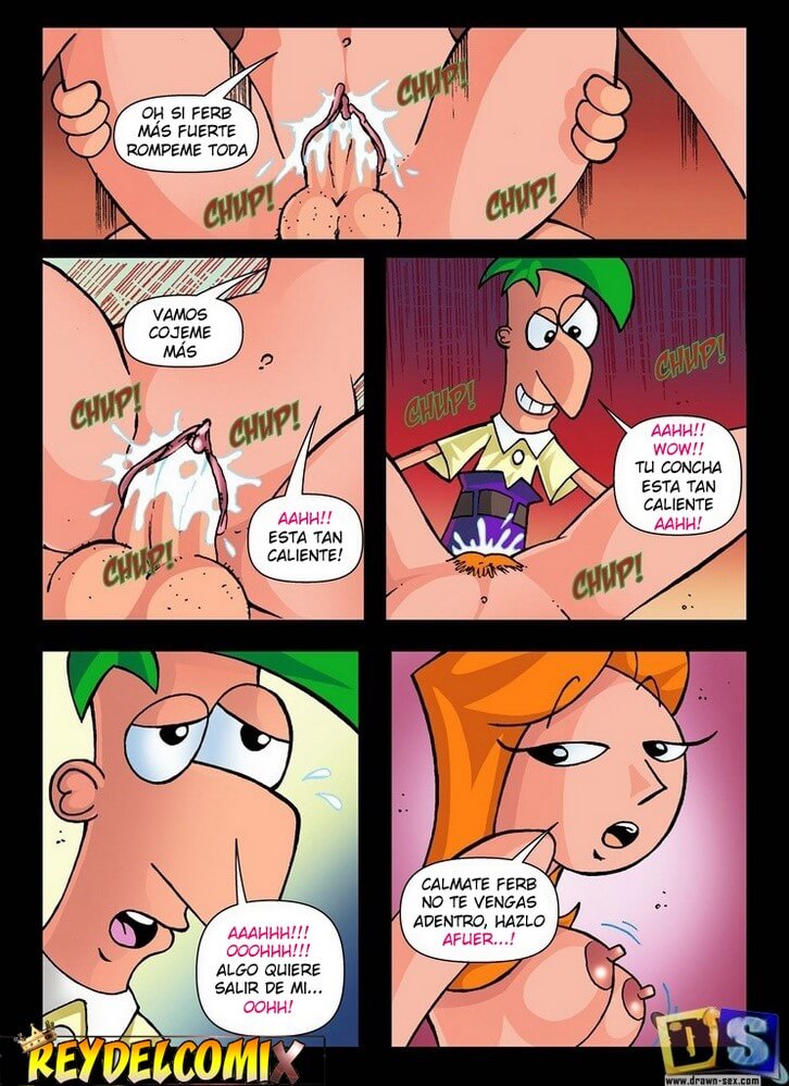 Phineas y Ferb XXX Comic porno