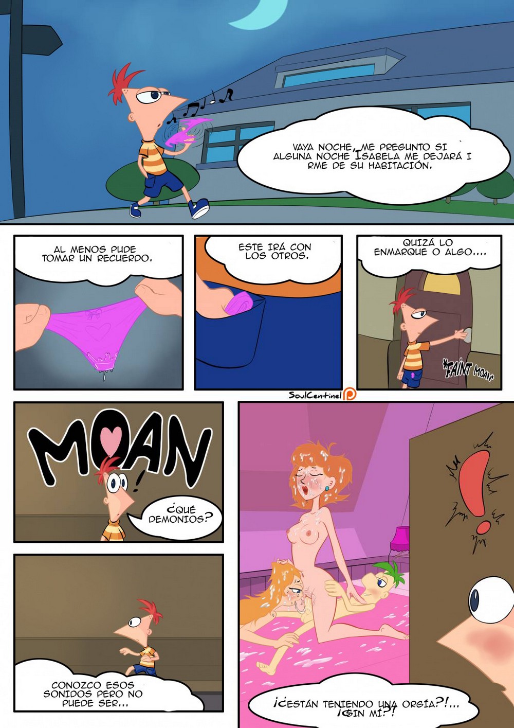 Phineas Revenge Comic porno