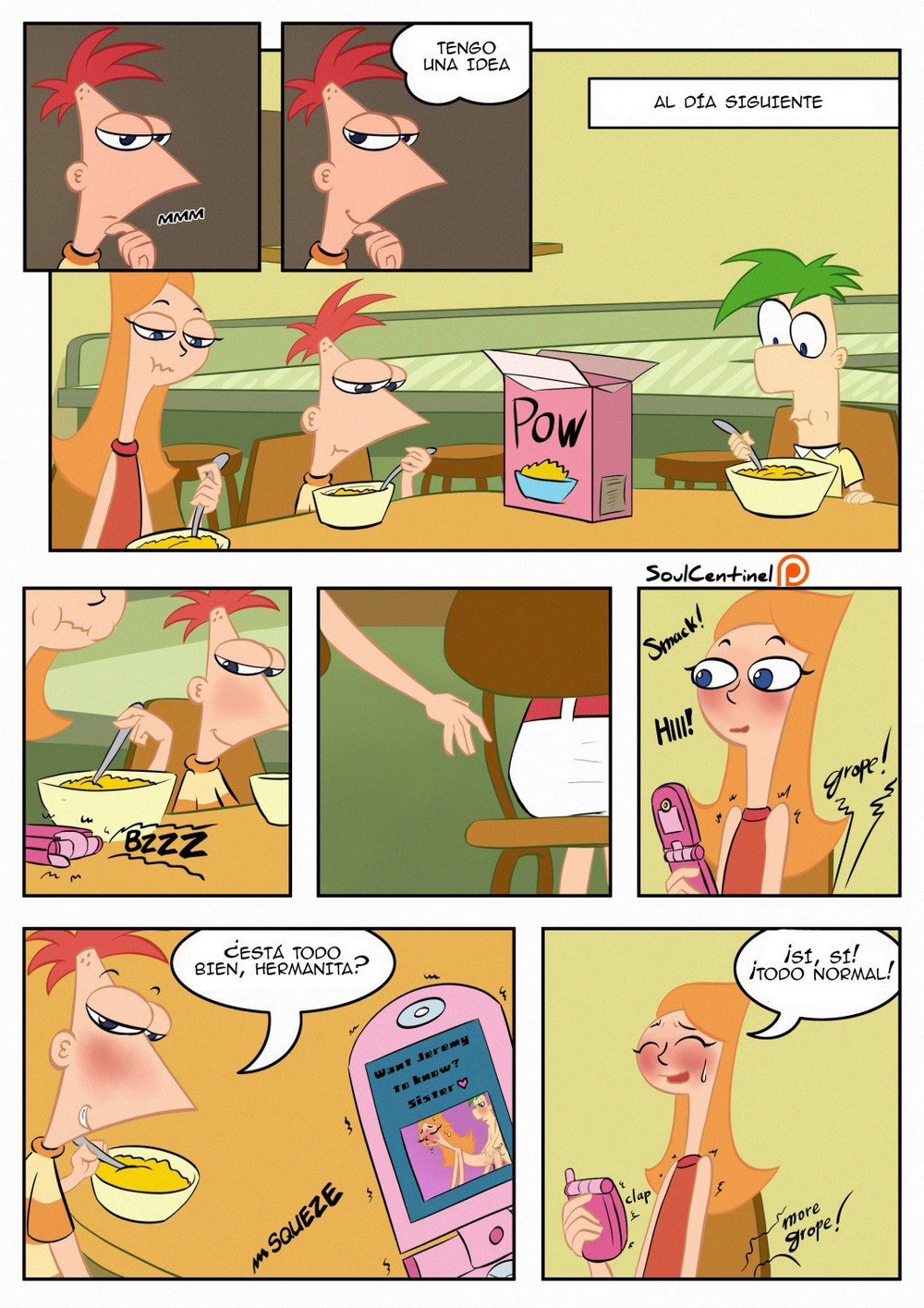 Phineas Revenge Comic porno