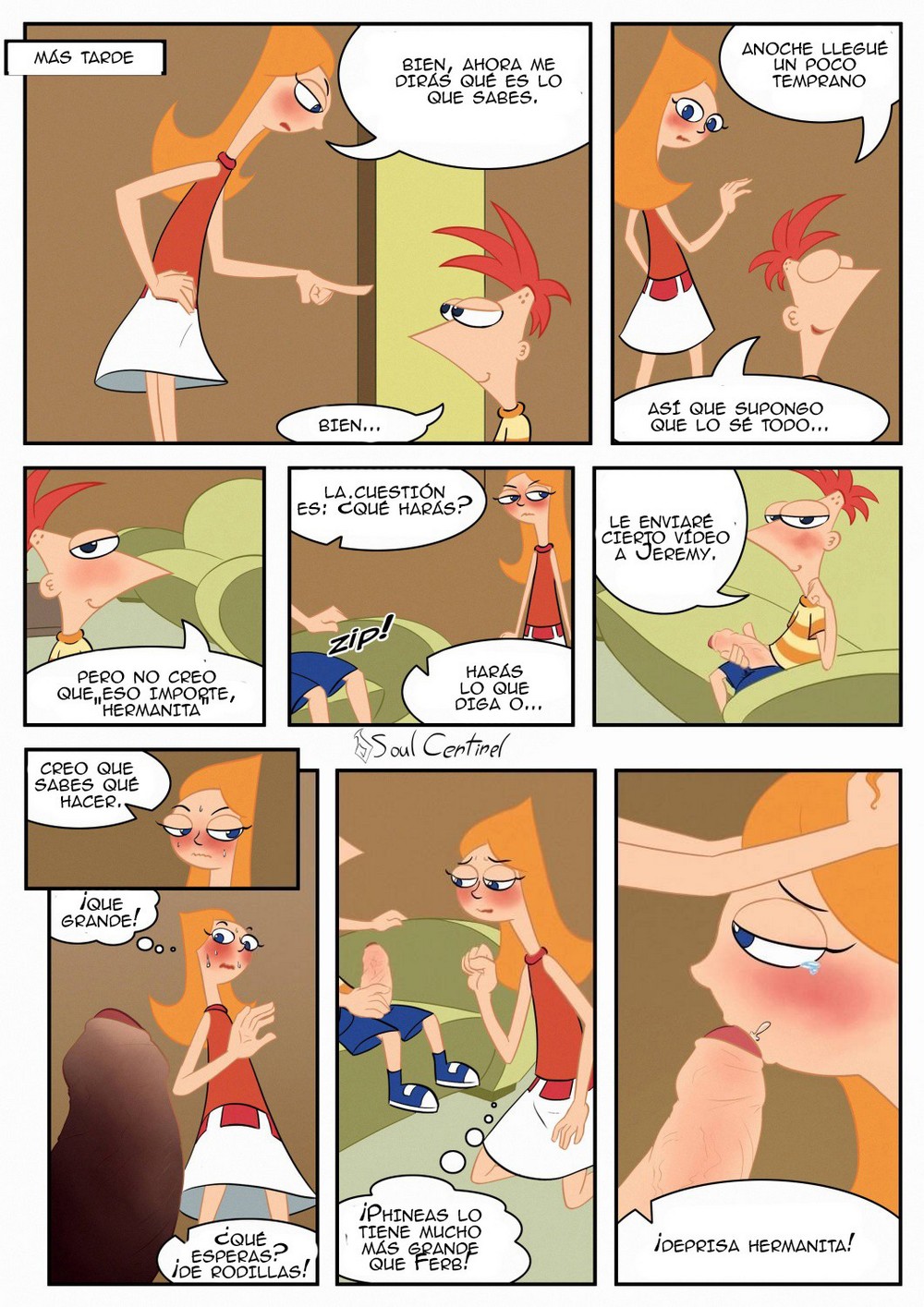 Phineas Revenge Comic porno