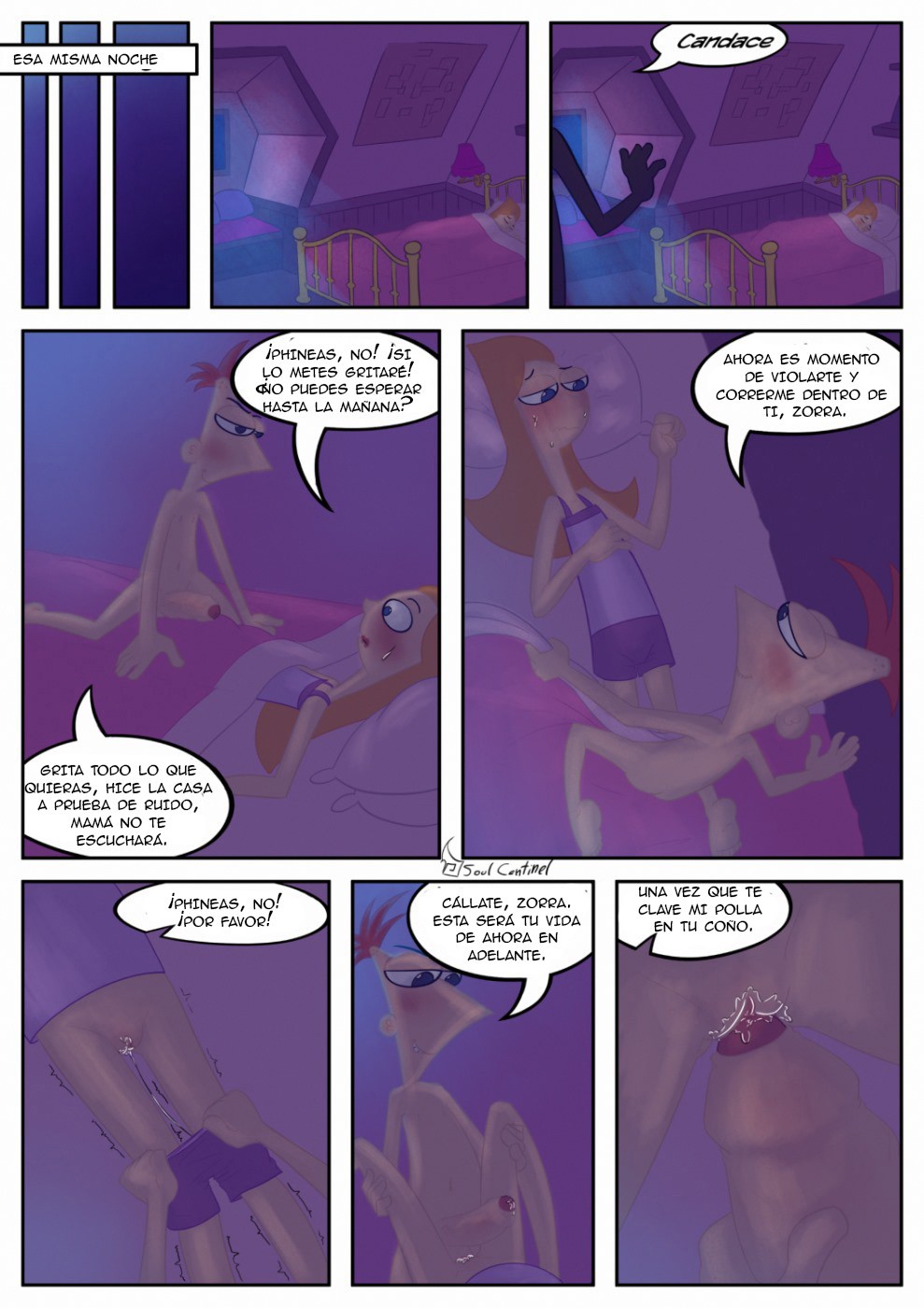 Phineas Revenge Comic porno