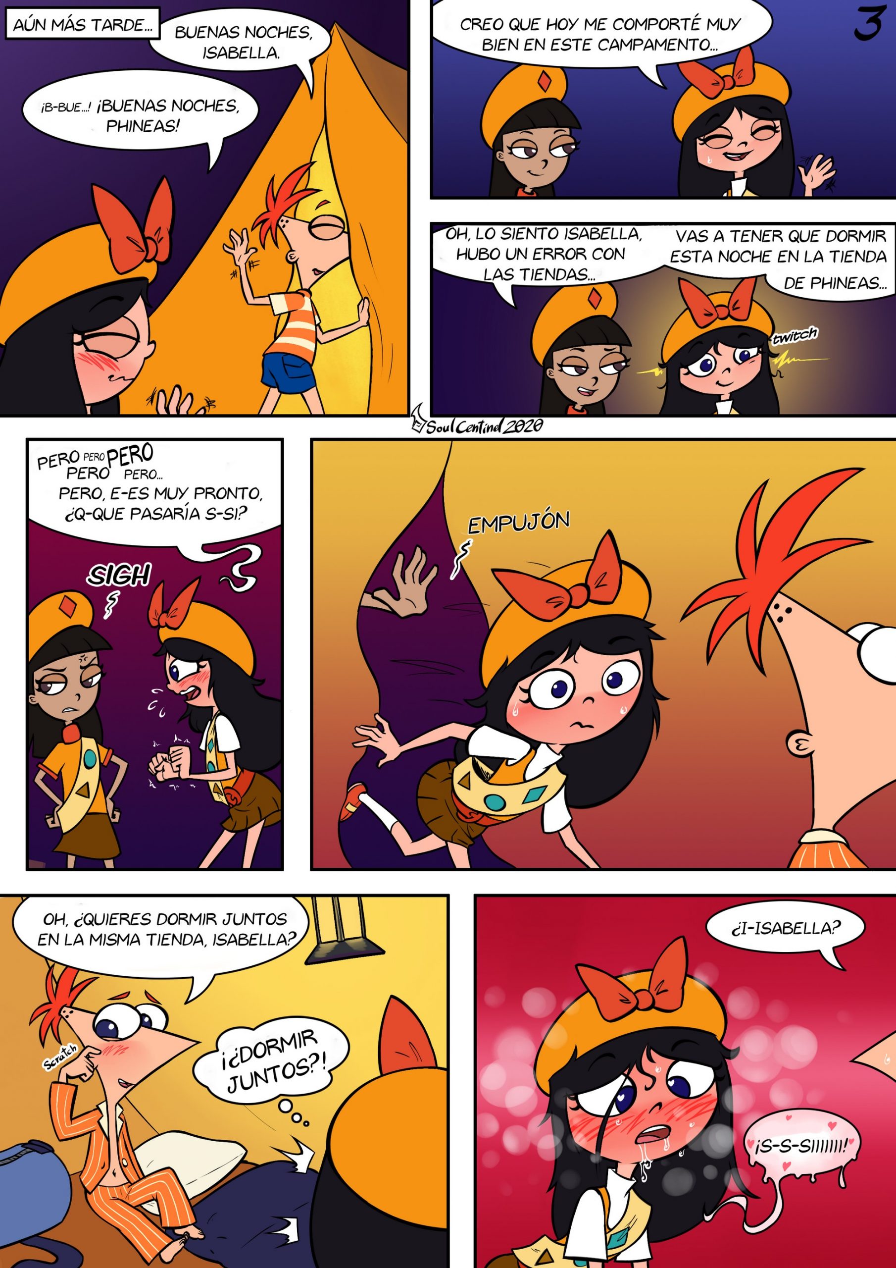 Pitching Tents Comic porno