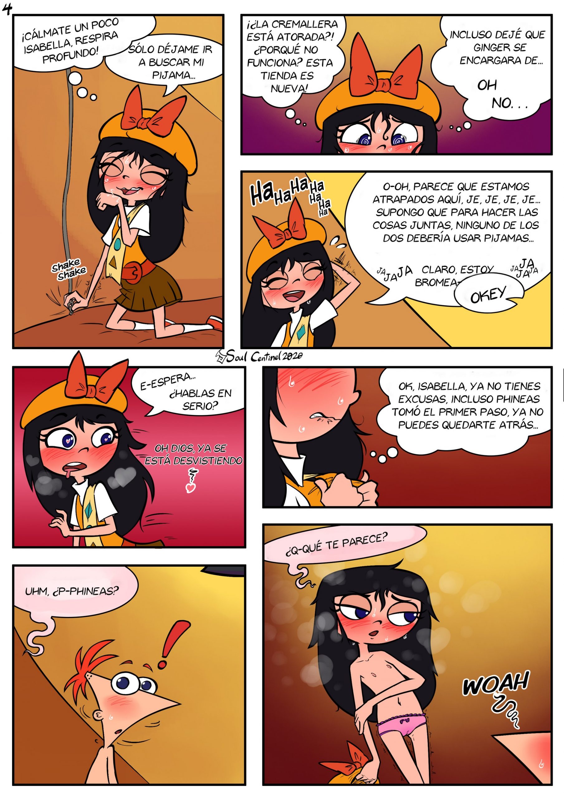 Pitching Tents Comic porno