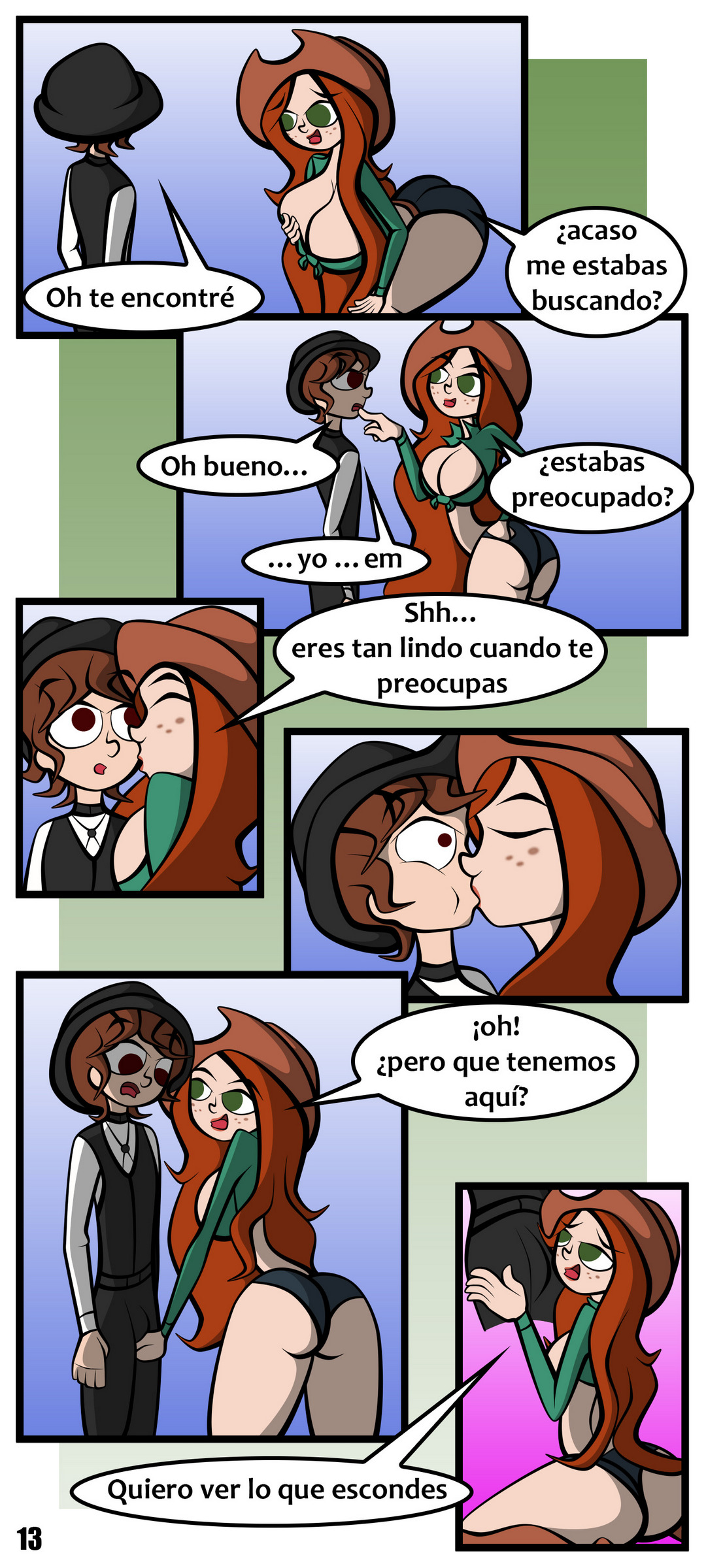 Rodeo en Gravity Falls Comic porno