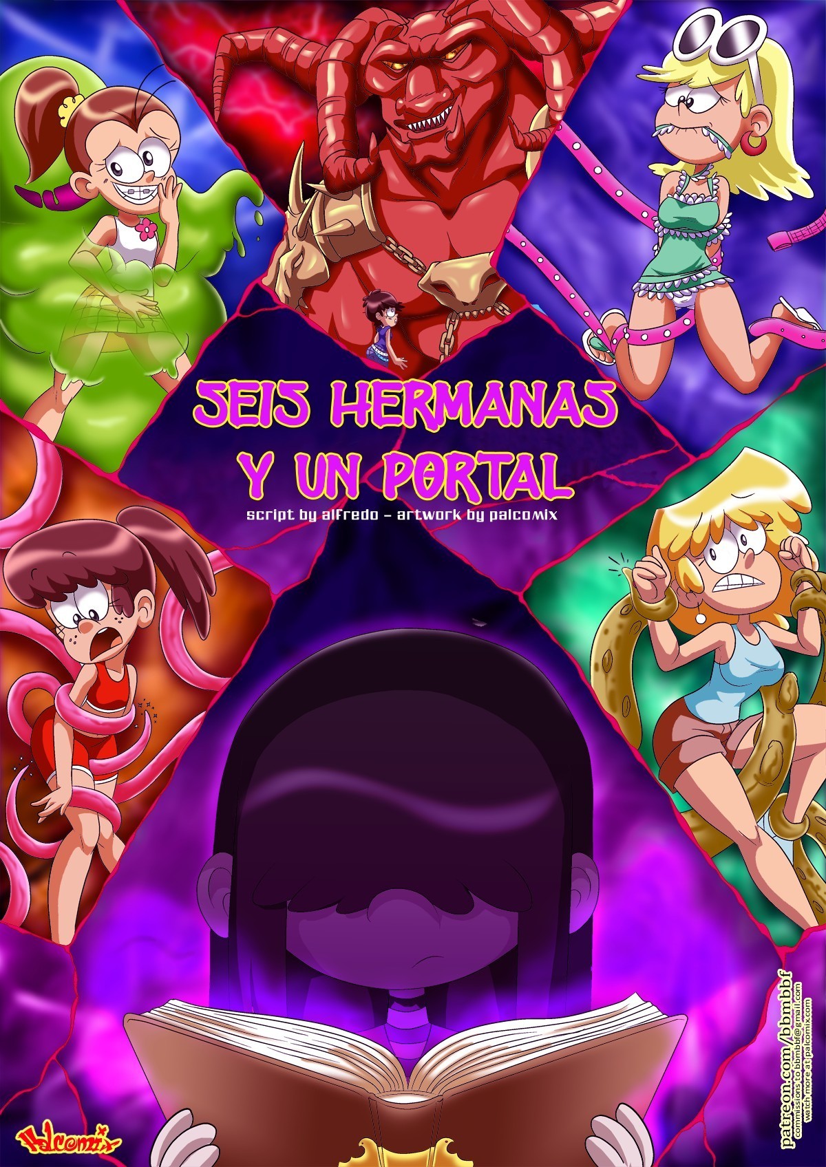 Seis Hermanas y un Portal Comic porno