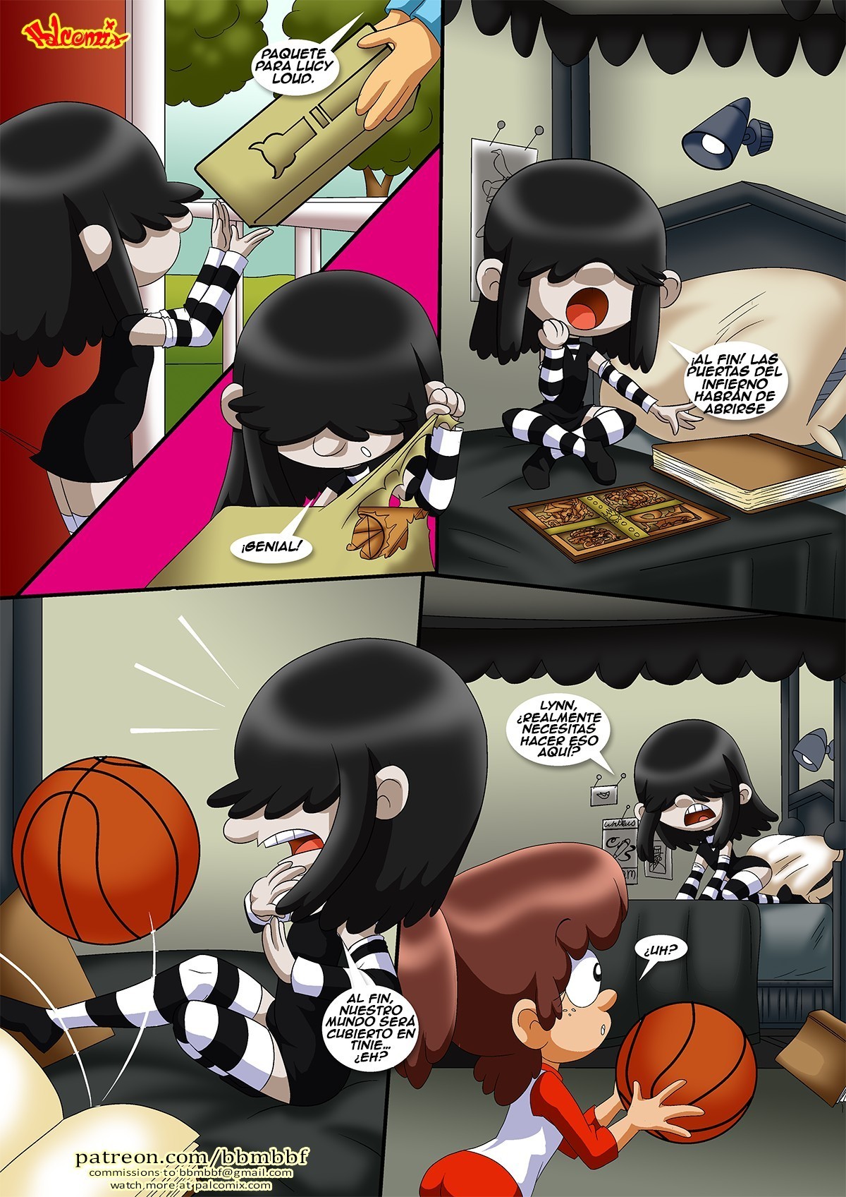 Seis Hermanas y un Portal Comic porno