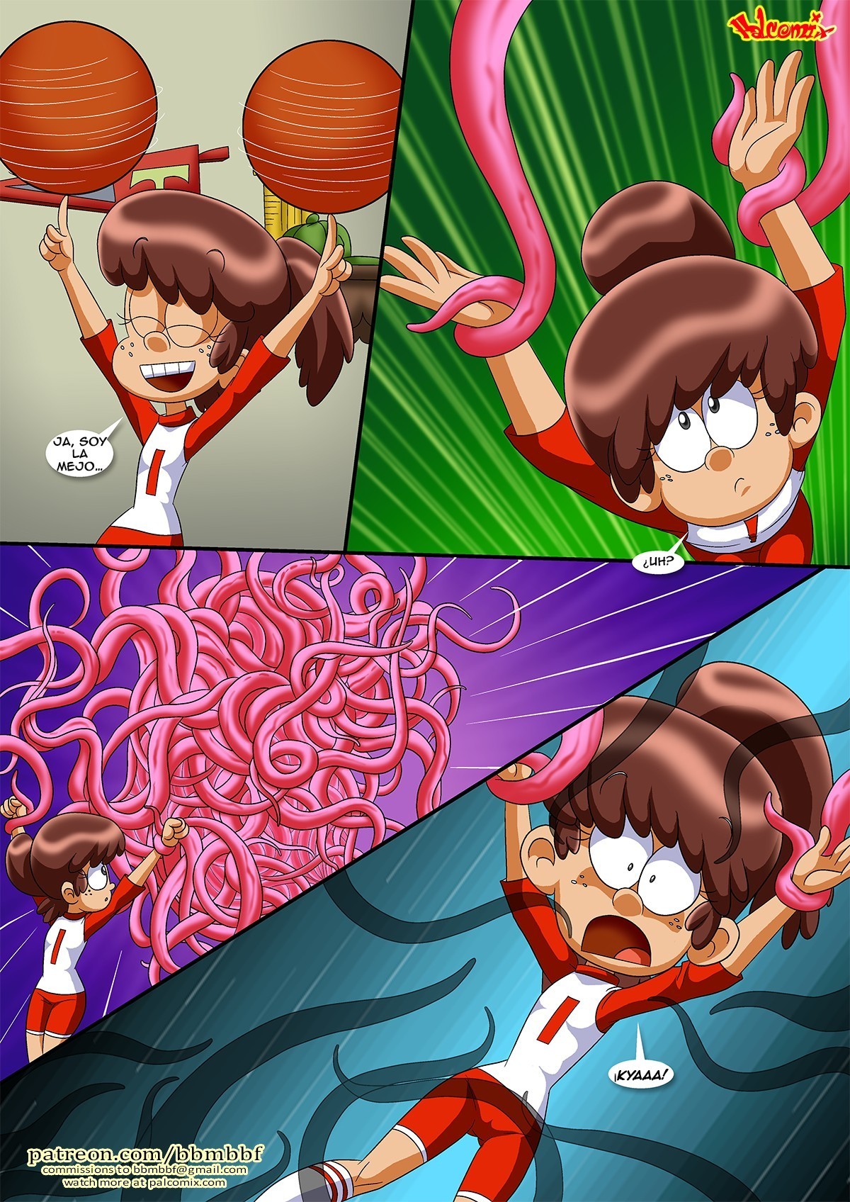 Seis Hermanas y un Portal Comic porno