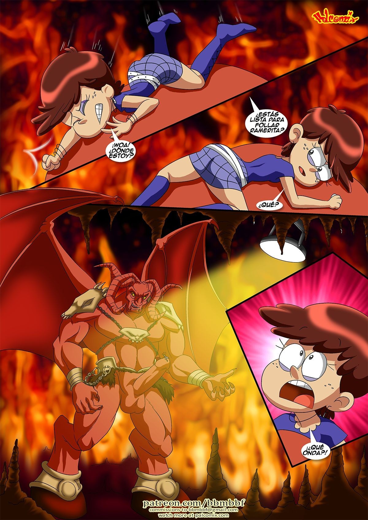 Seis Hermanas y un Portal Comic porno