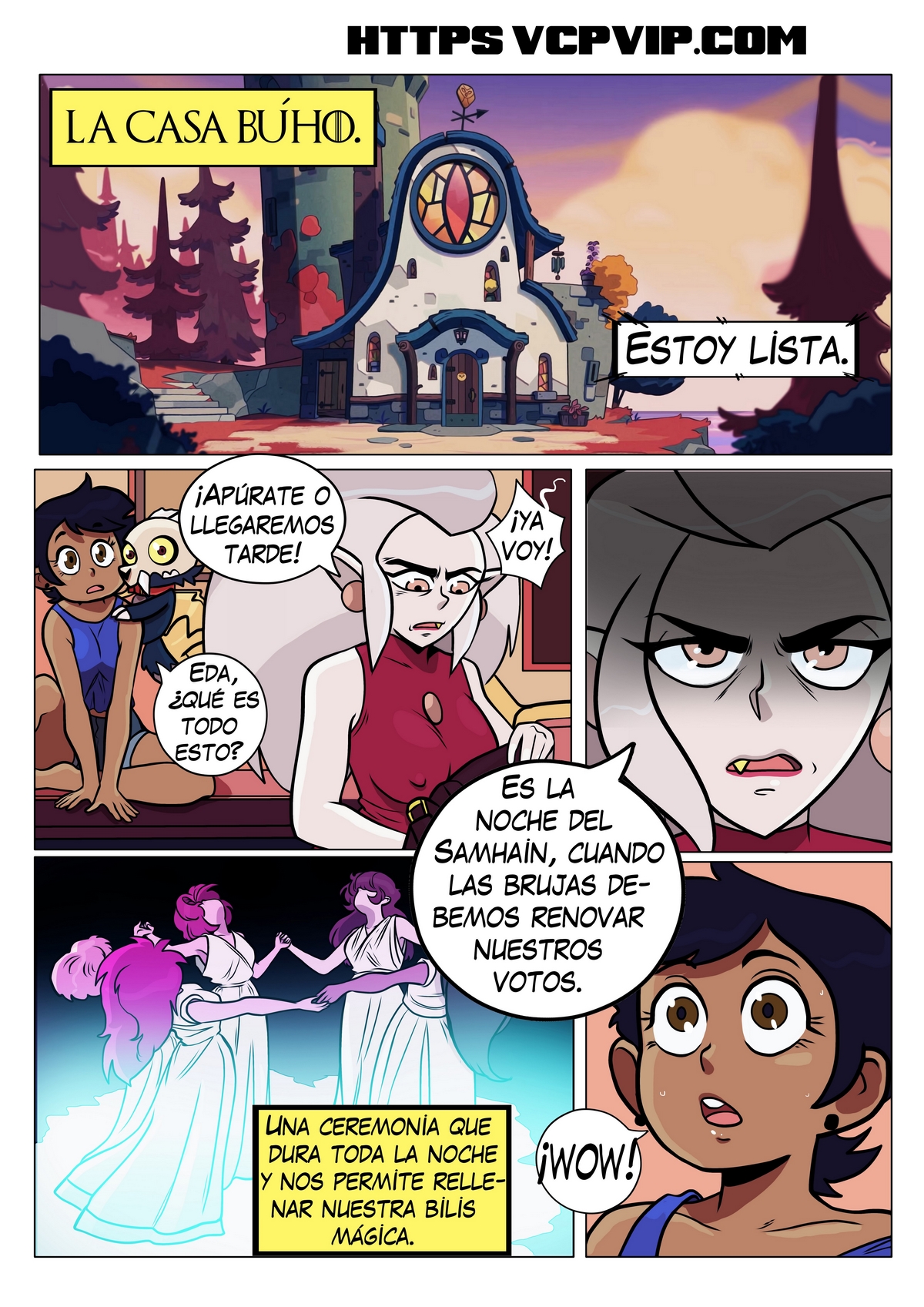 The Owl House – Noche de Brujas Comic porno