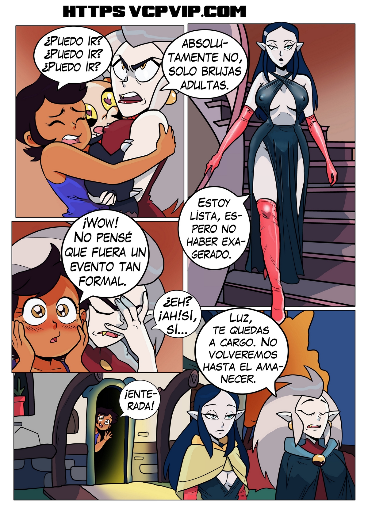 The Owl House – Noche de Brujas Comic porno