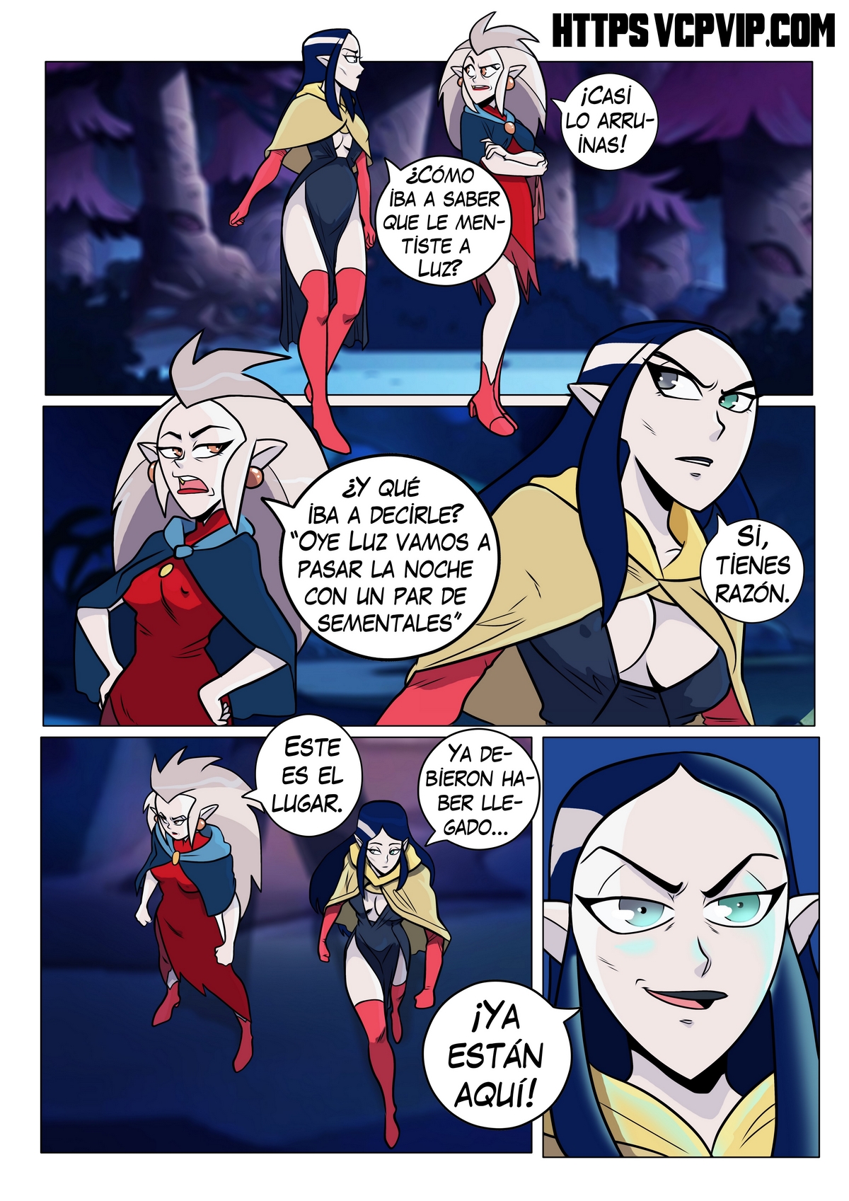 The Owl House – Noche de Brujas Comic porno