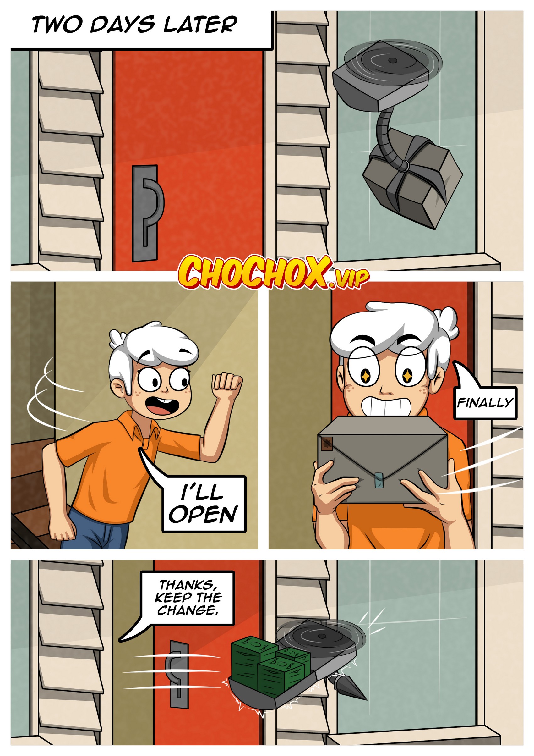 The Sex House Comic porno