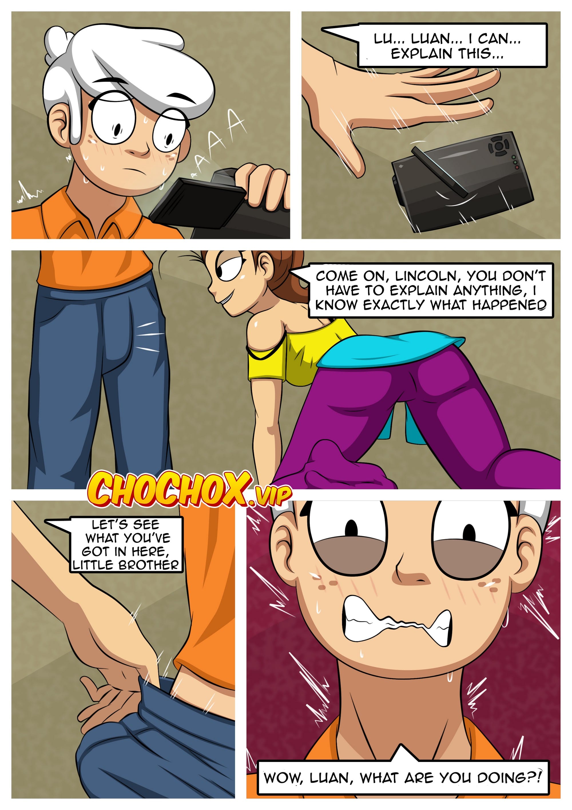 The Sex House Comic porno