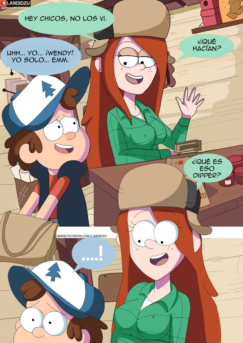 Gravity Falls - Trick or Treat Comic porno