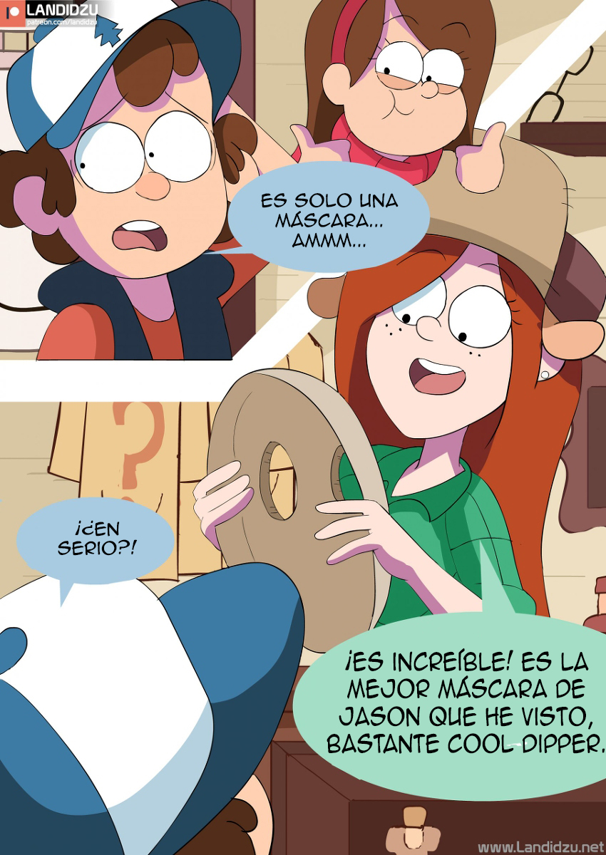 Gravity Falls - Trick or Treat Comic porno