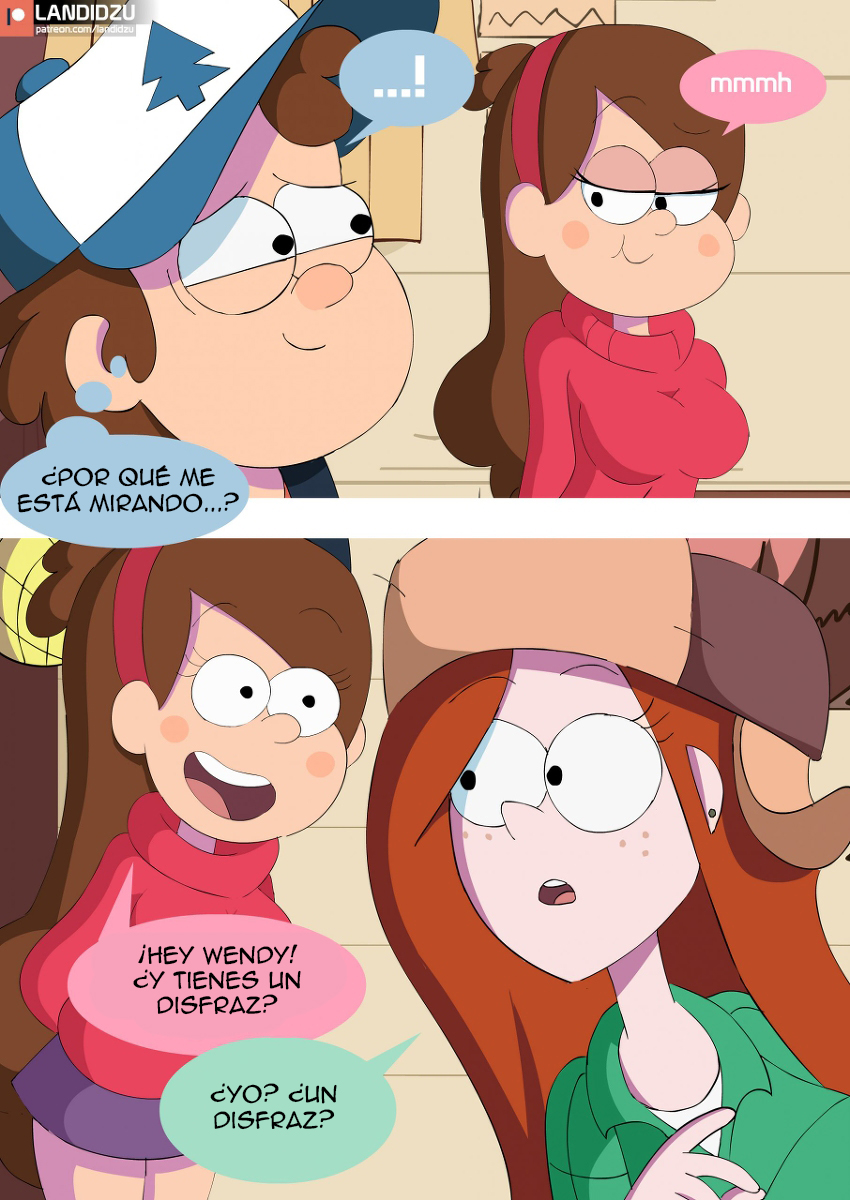 Gravity Falls - Trick or Treat Comic porno