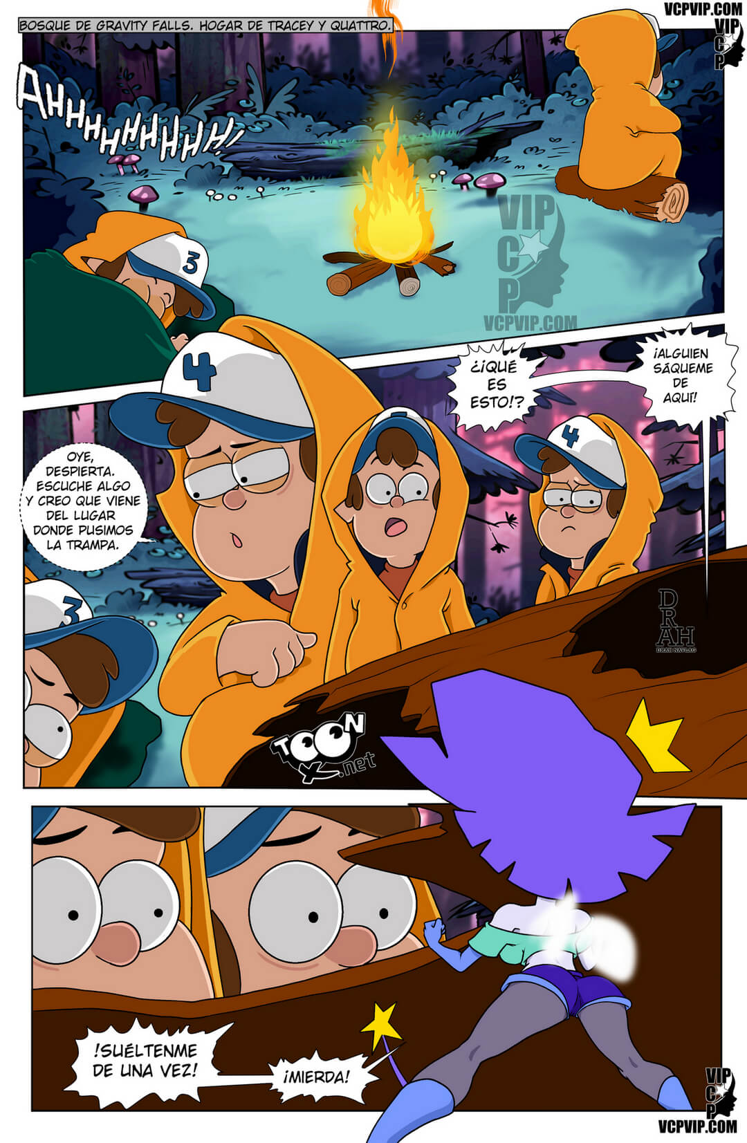 Un Verano de Placer 5 – Gravity Falls Comic porno