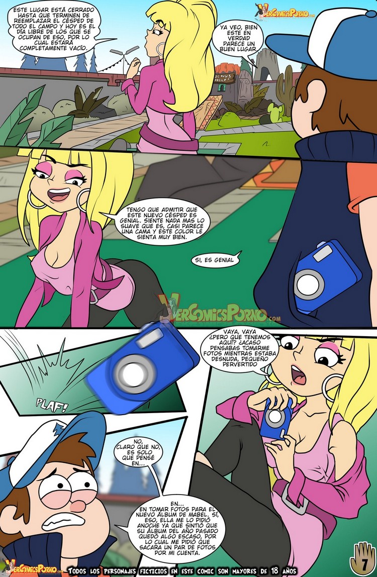 Un Verano de Placer 2 – Gravity Falls Comic porno