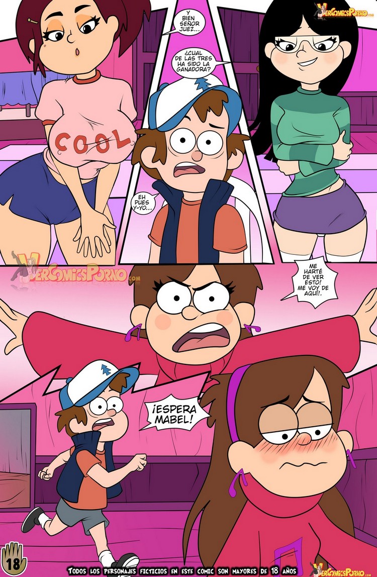 Un Verano de Placer 2 – Gravity Falls Comic porno