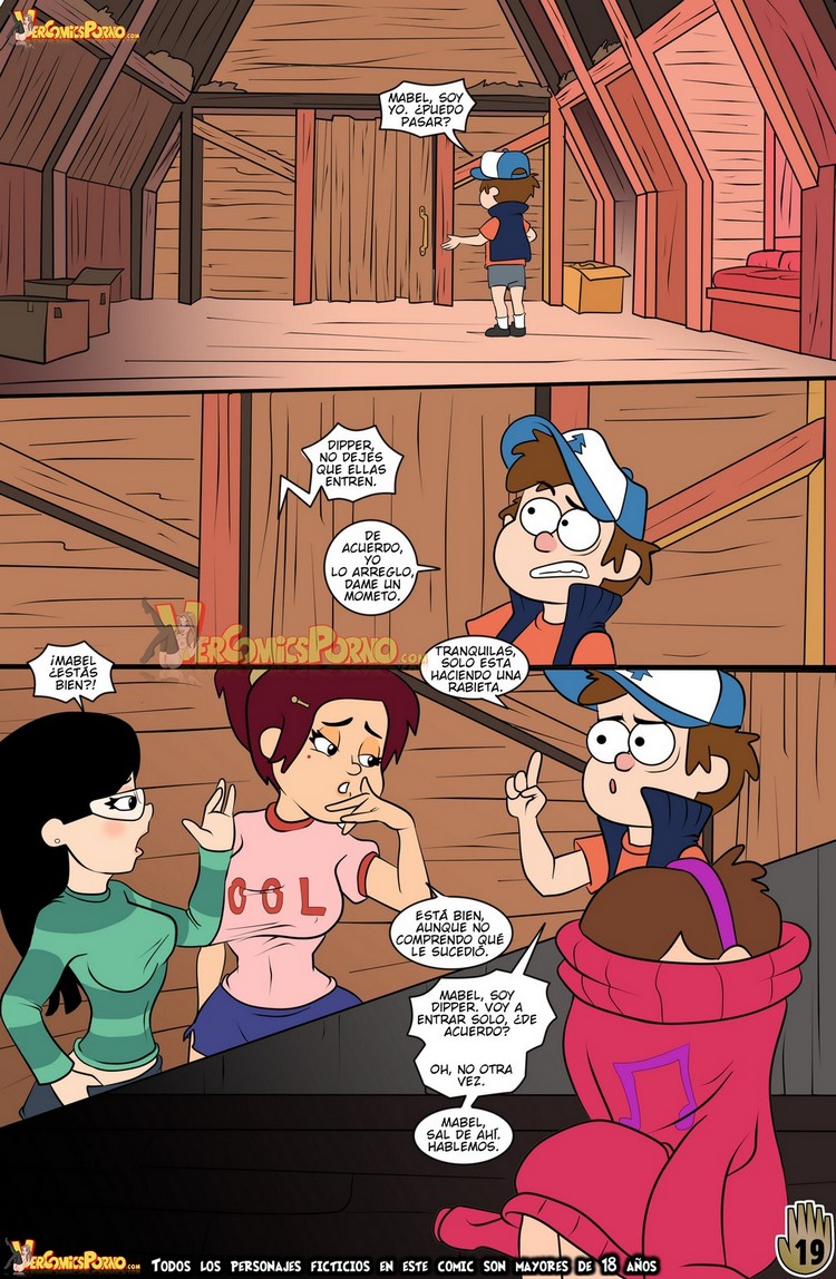 Un Verano de Placer 2 – Gravity Falls Comic porno