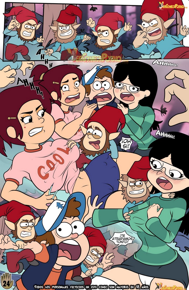 Un Verano de Placer 2 – Gravity Falls Comic porno