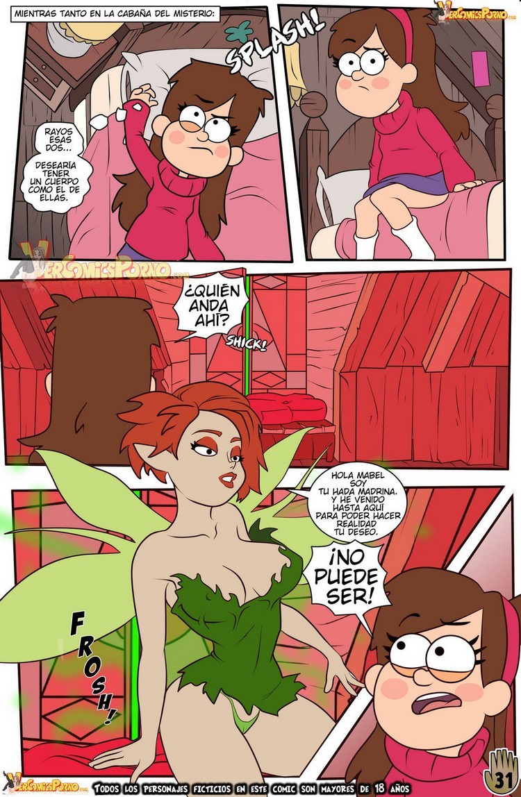 Un Verano de Placer 2 – Gravity Falls Comic porno