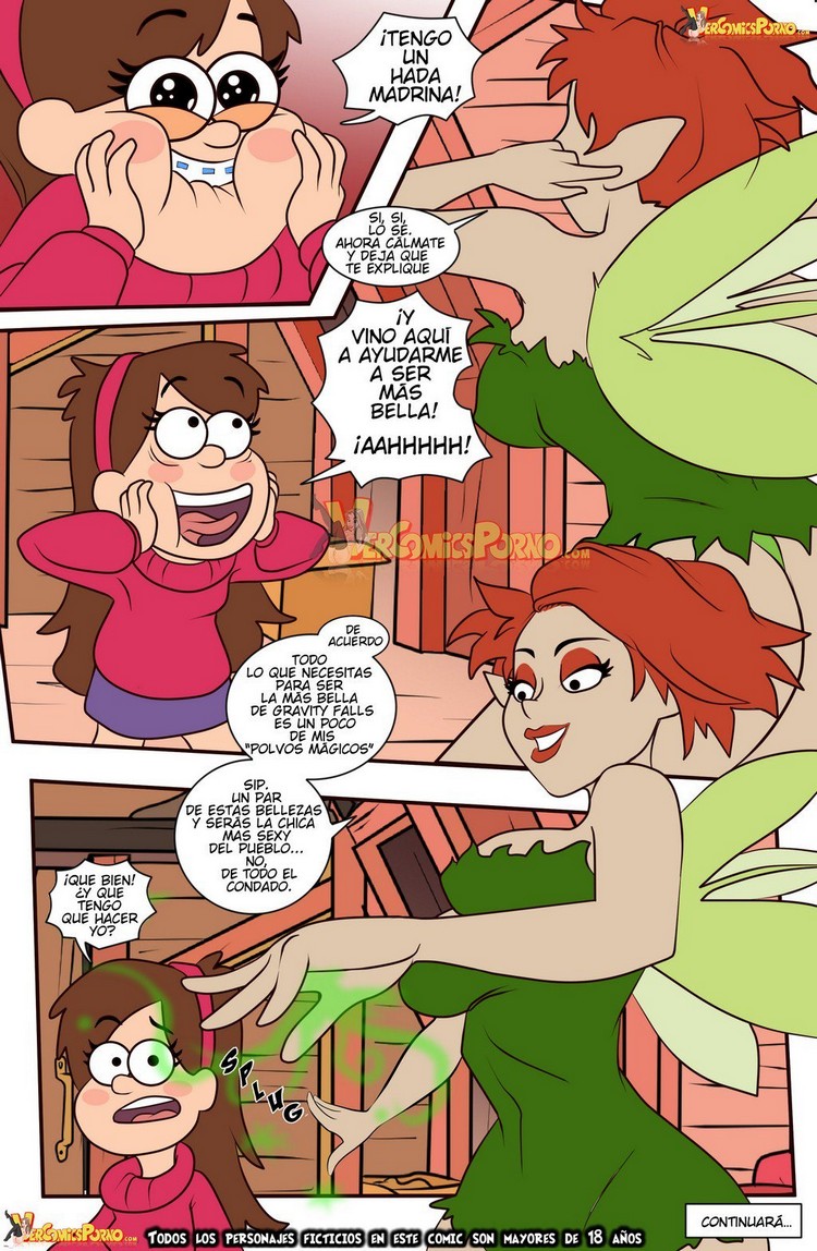 Un Verano de Placer 2 – Gravity Falls Comic porno