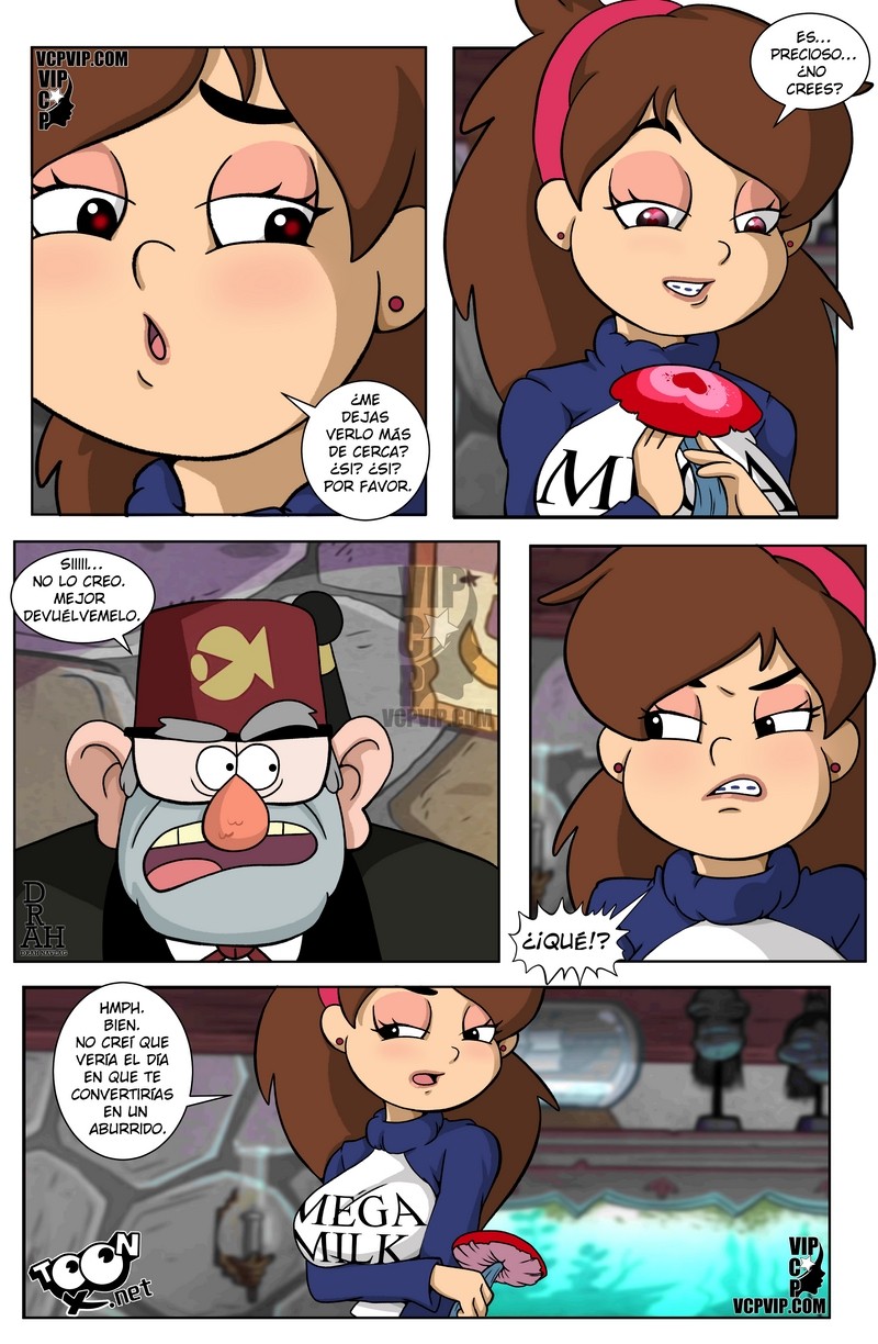 Un Verano de Placer 5 – Gravity Falls Comic porno