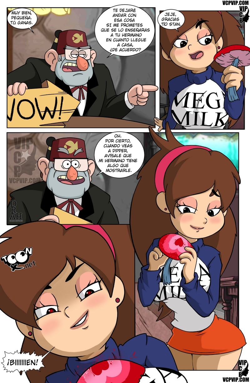Un Verano de Placer 5 – Gravity Falls Comic porno