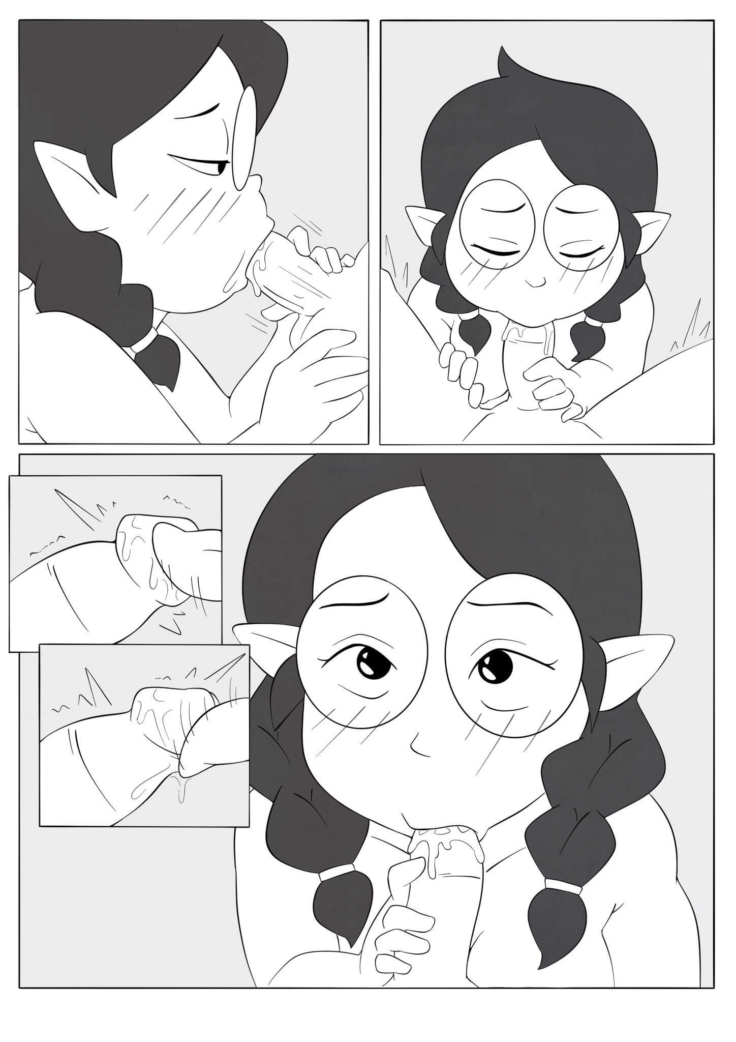 Willow x Hunter Comic porno