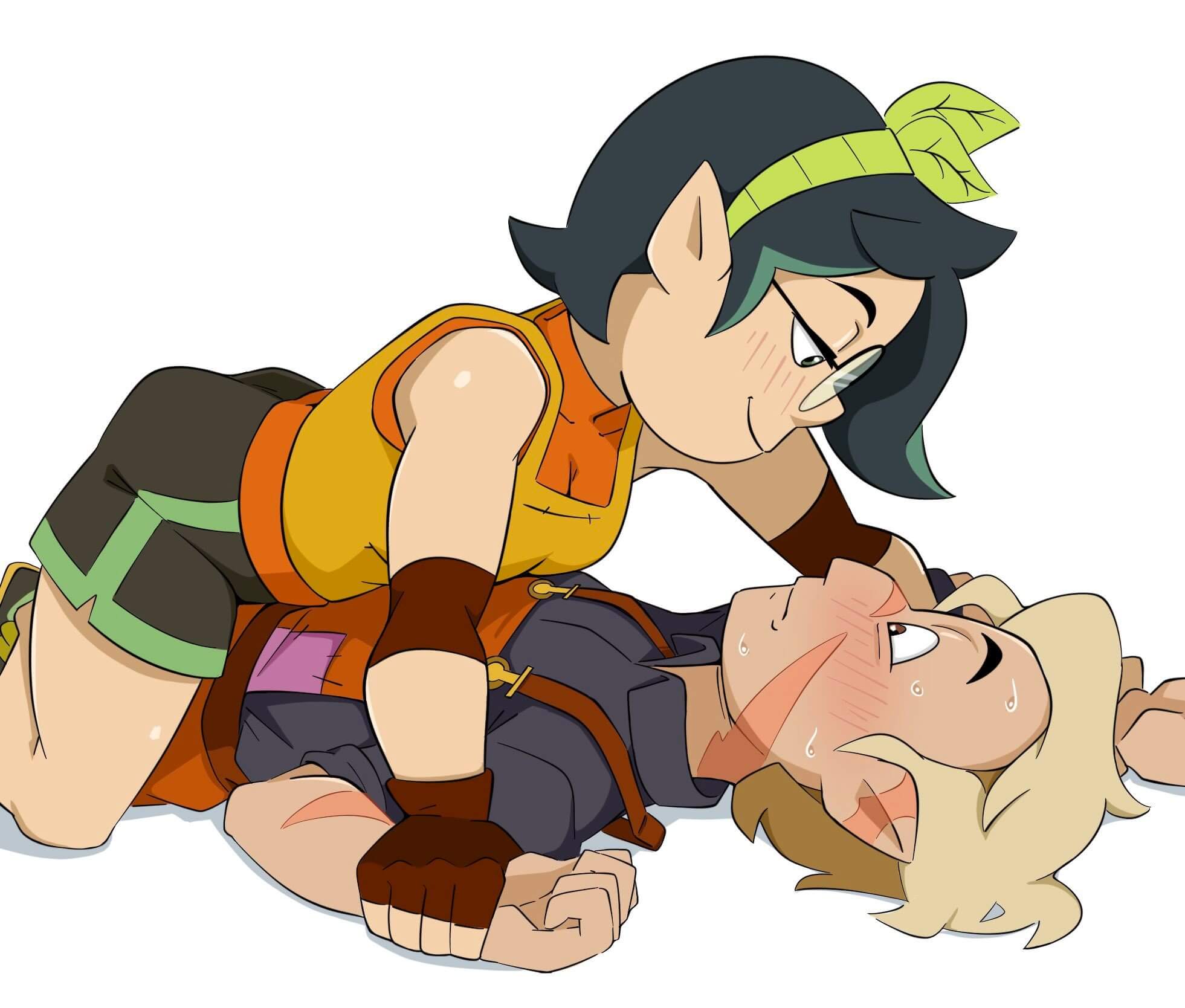 Willow x Hunter Comic porno