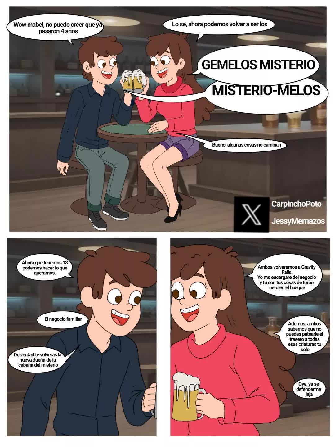 Secreto en la Cabaña Comic porno