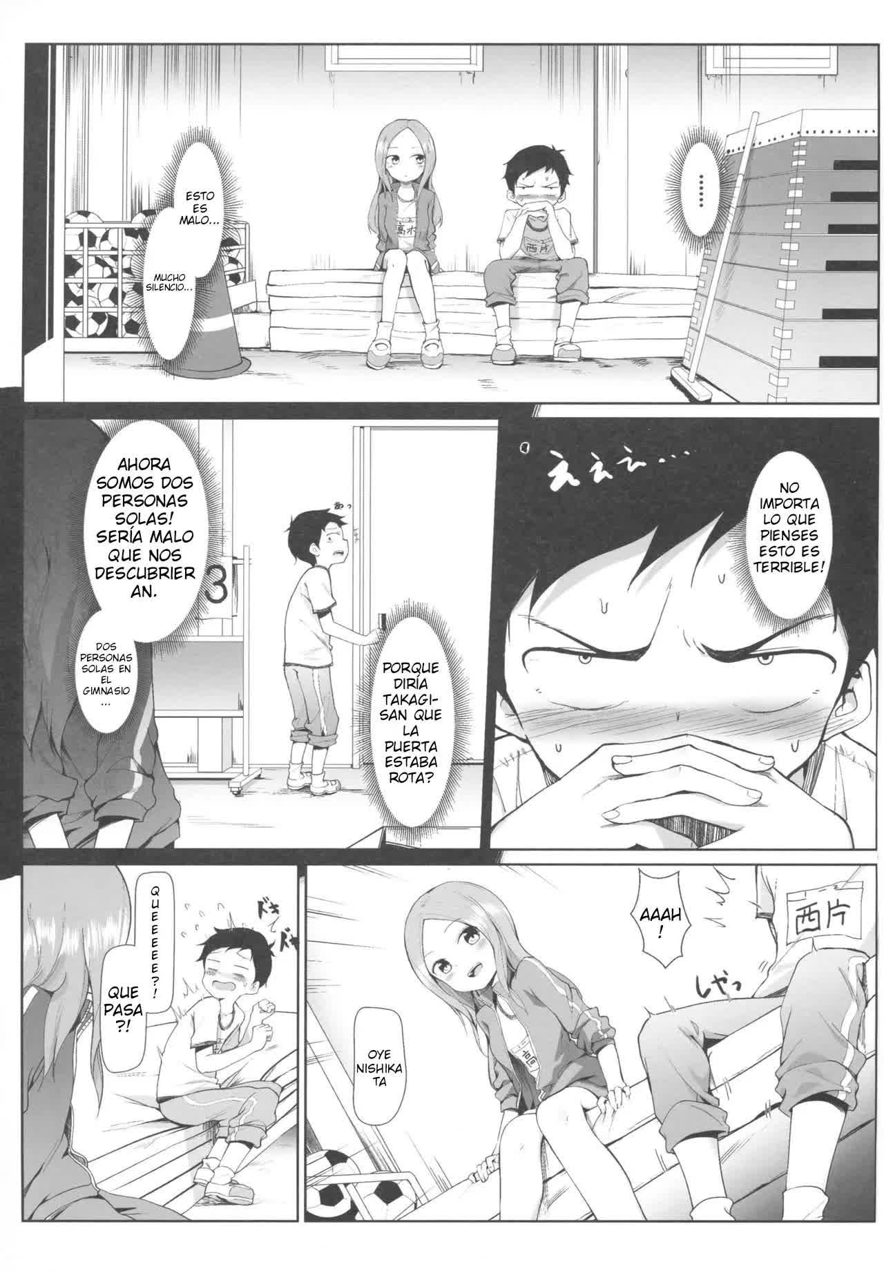 Takagi-san no Ase to Majiri Atte - Mixed with Takagi-san's Sweat Comic porno