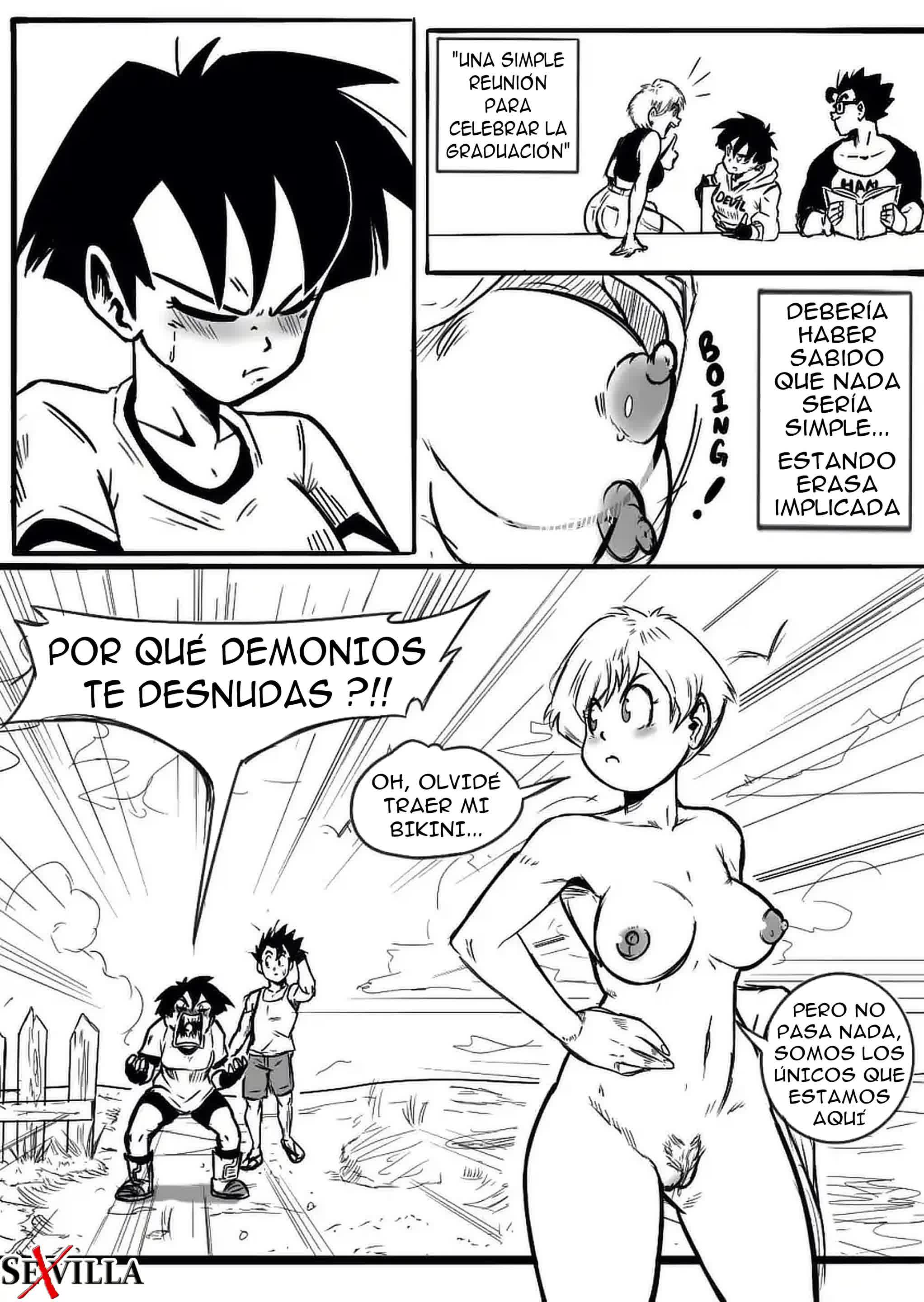 Dragon Ball Z - MÍRAME Comic porno