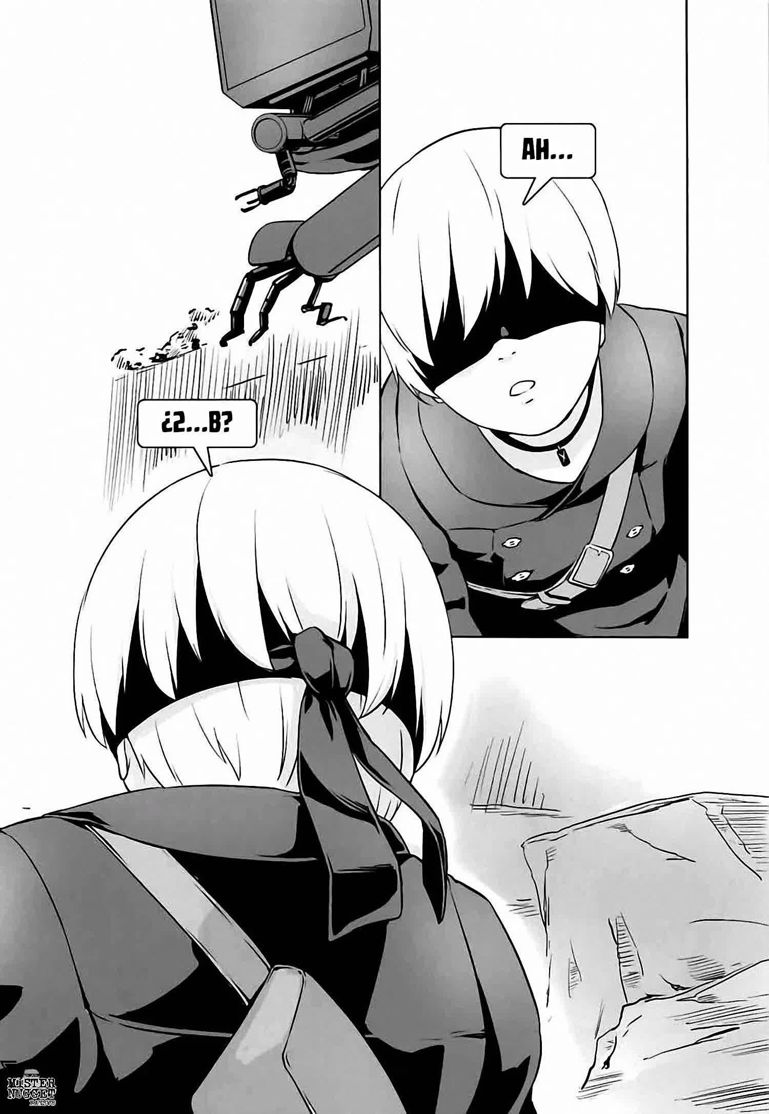 YoRHa 2B-iro Comic porno