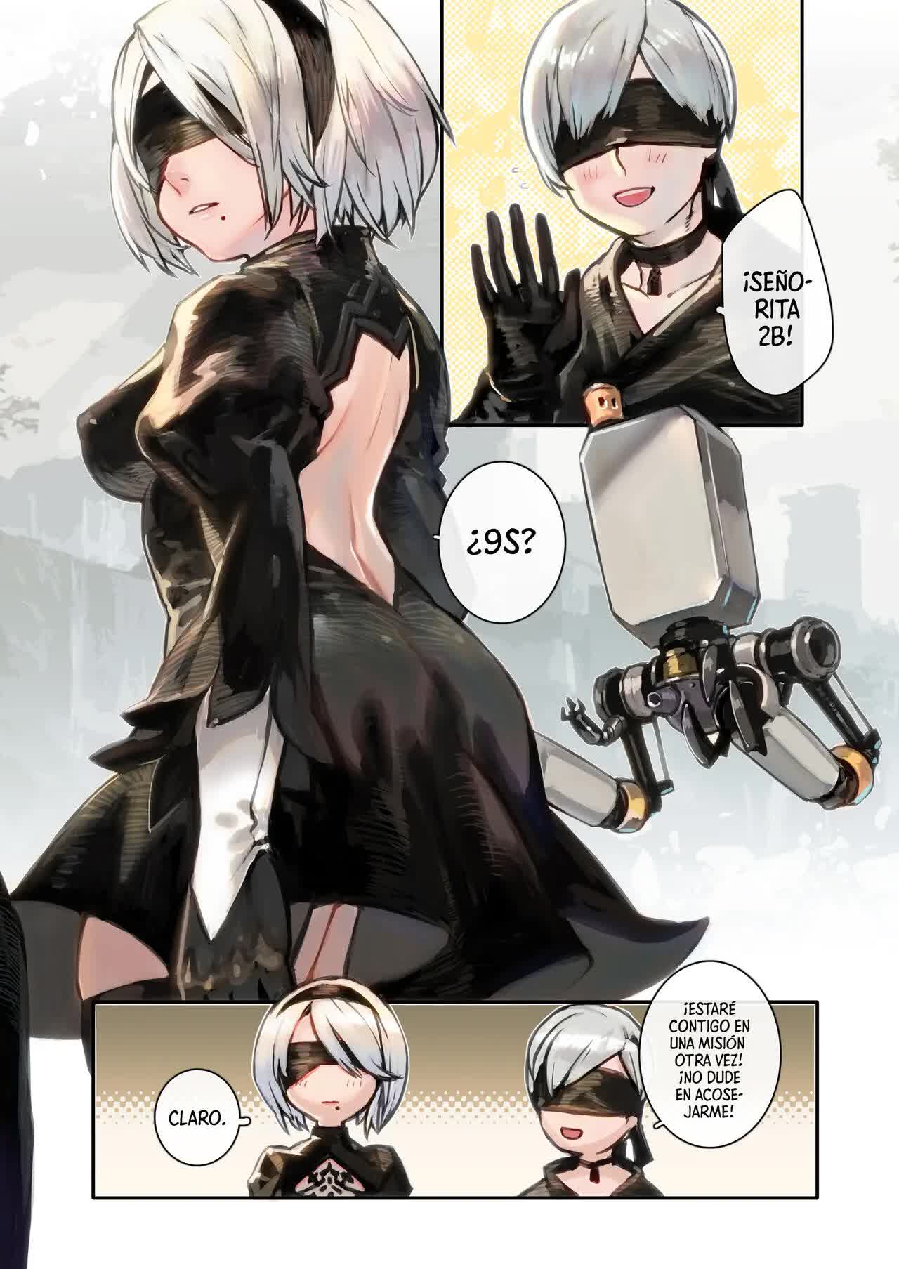 2B9S Comic porno