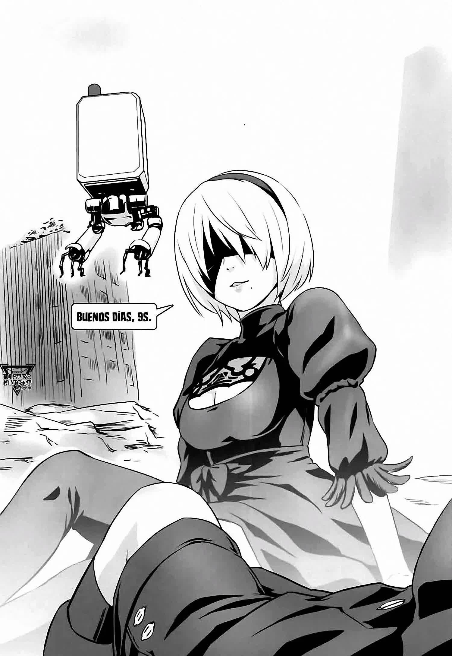 YoRHa 2B-iro Comic porno